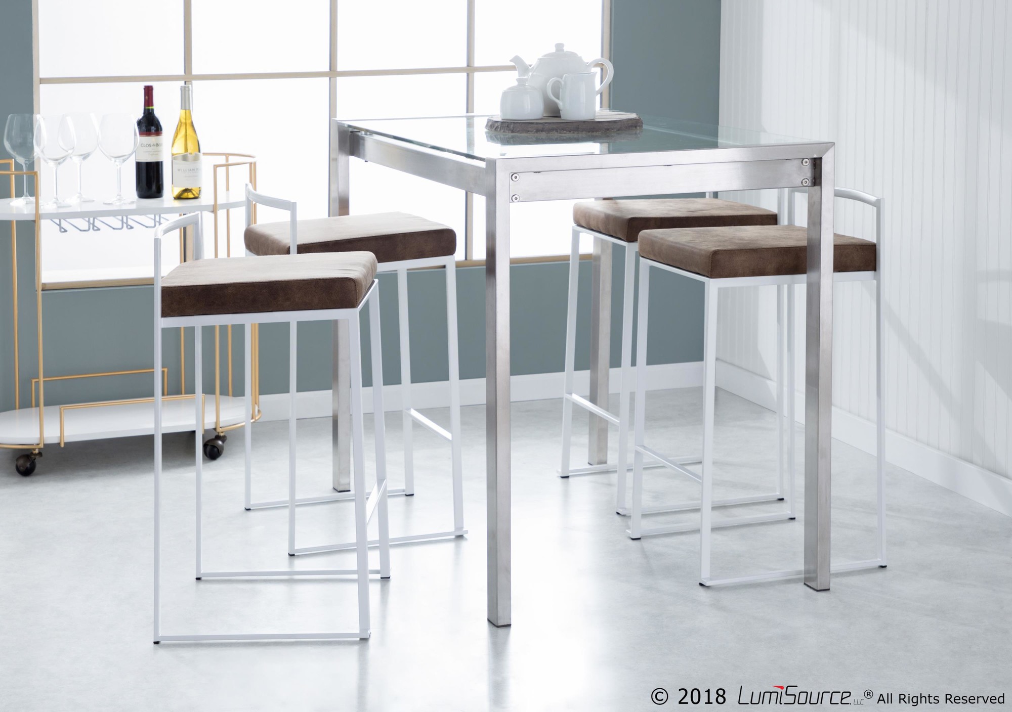 Fuji-White-Contemporary-Stackable-Counter-Stools-Brown-Cowboy-Fabric-Set-of-2-2