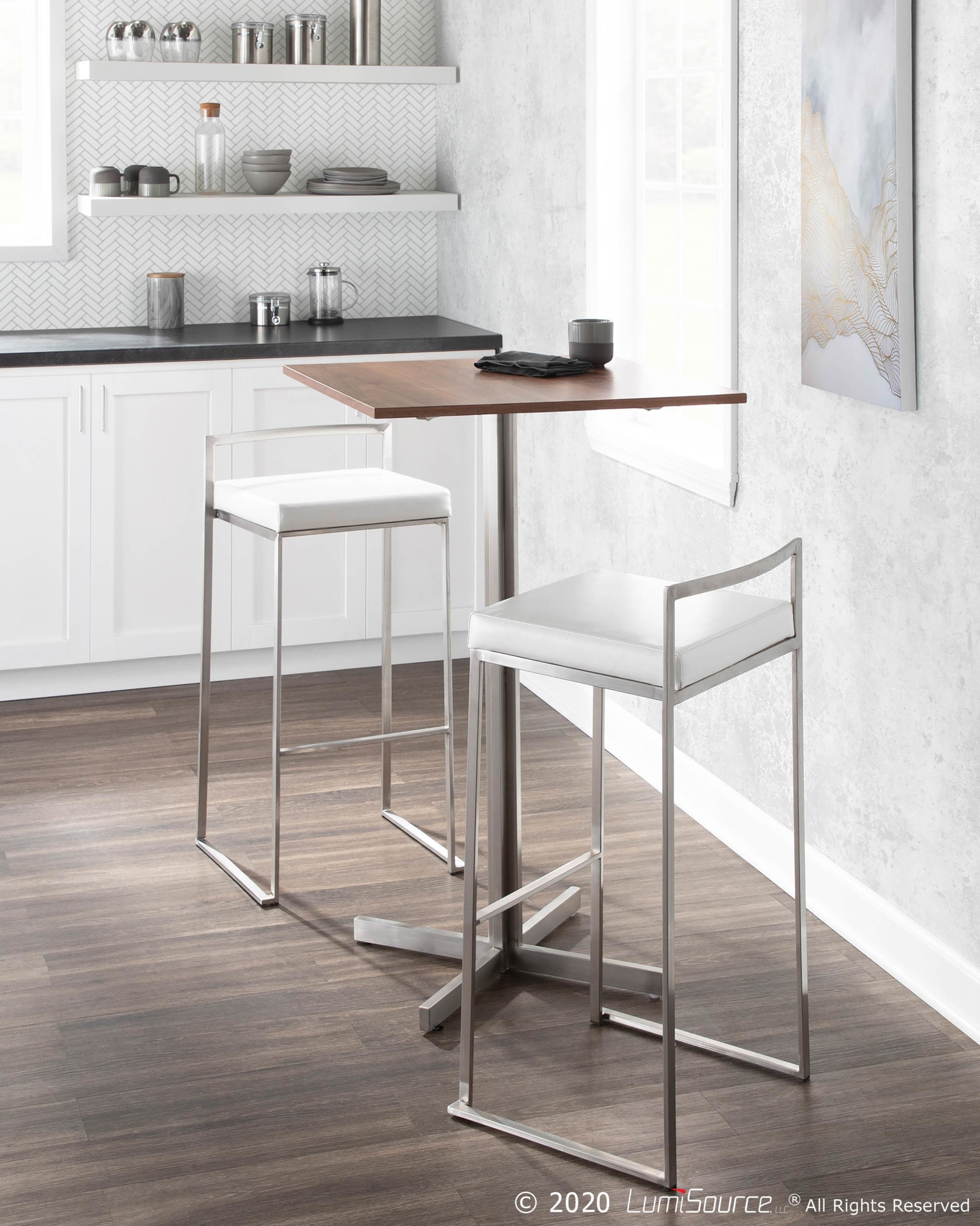 Fuji-White-Faux-Leather-Contemporary-Stackable-Barstool-30-Inch-Set-of-2