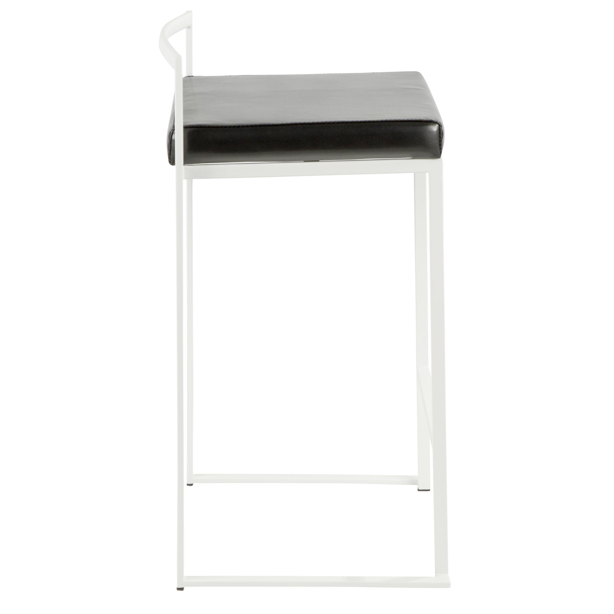 Fuji-White-Stackable-Contemporary-Counter-Stools-Black-Faux-Leather-Set-of-2-5