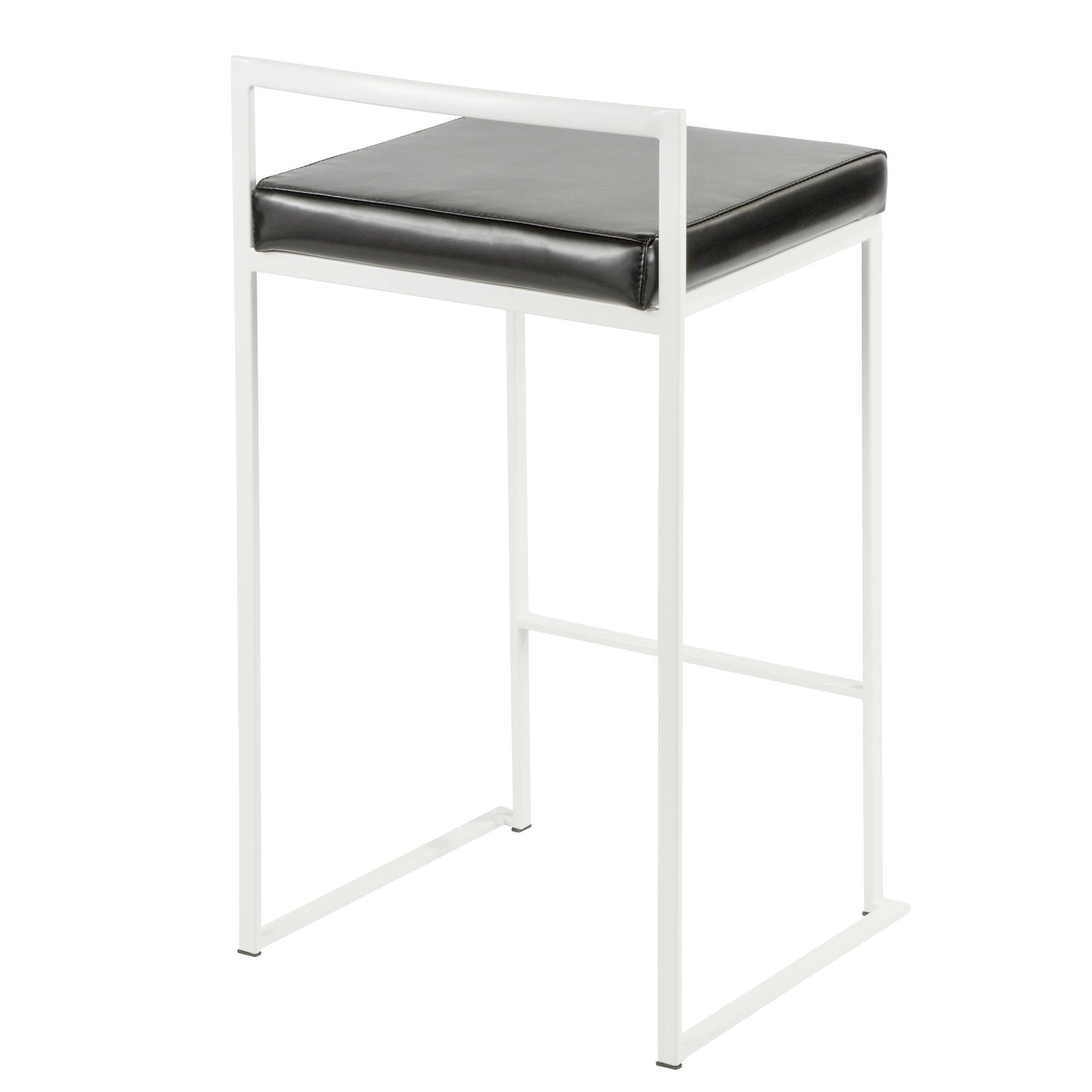 Fuji-White-Stackable-Contemporary-Counter-Stools-Black-Faux-Leather-Set-of-2-6