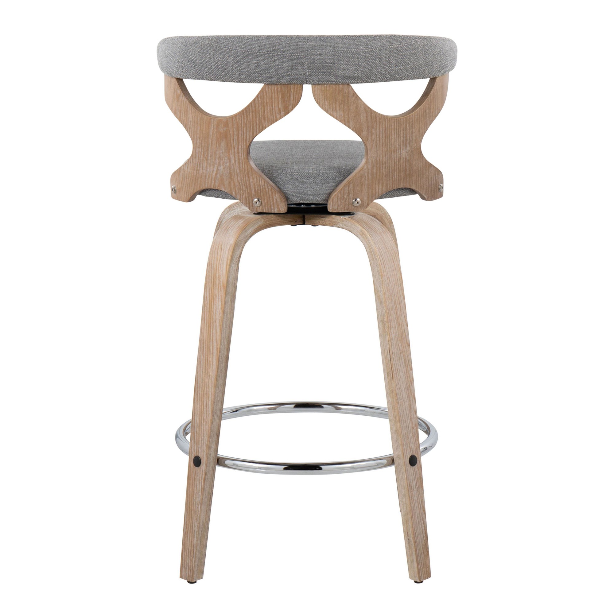 Gardenia-26-Contemporary-Swivel-Counter-Stool-WhiteGrey-Set-of-2-8