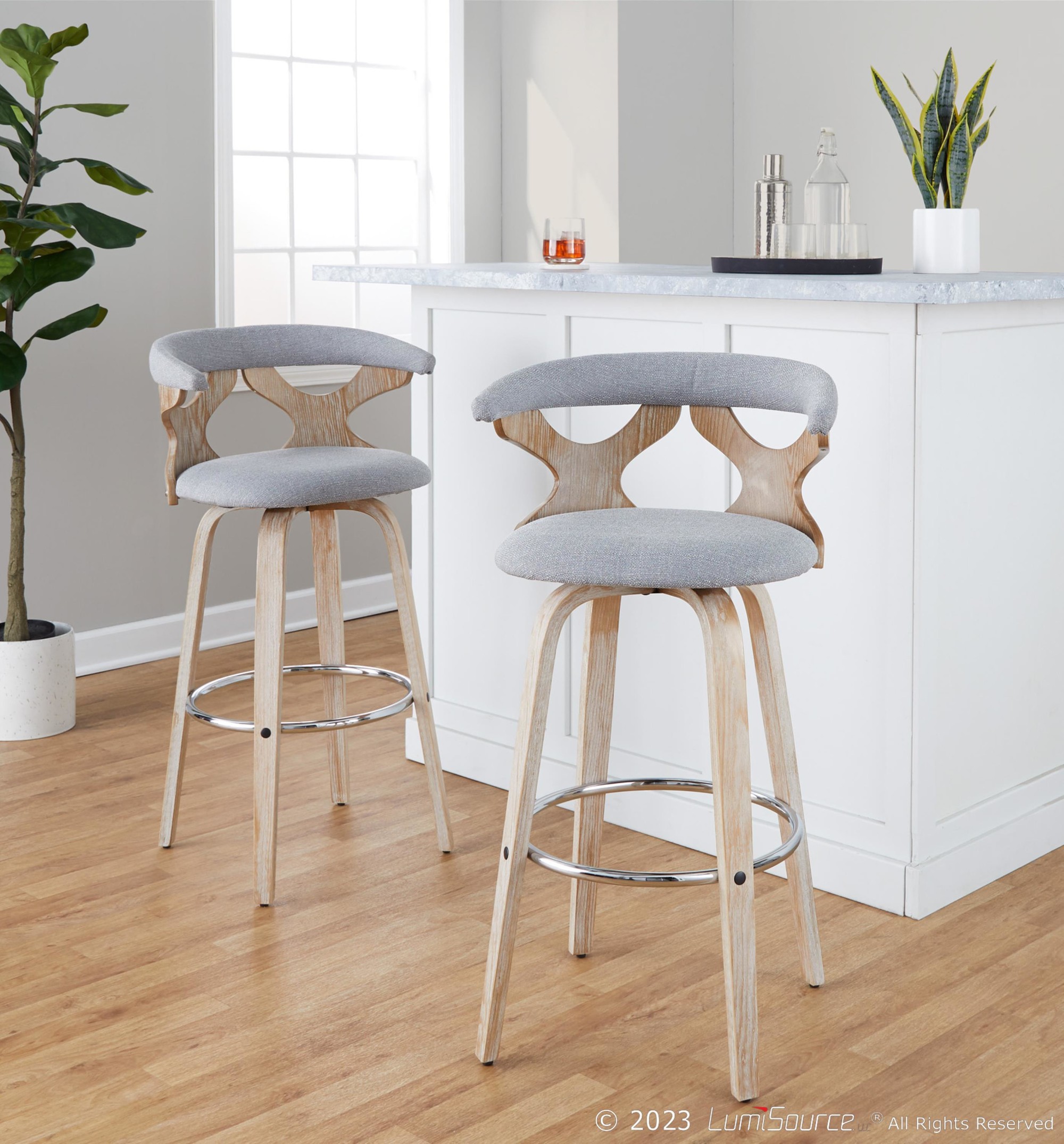 Gardenia-30-Contemporary-Swivel-Barstools-White-Wash-Grey-Set-of-2-3