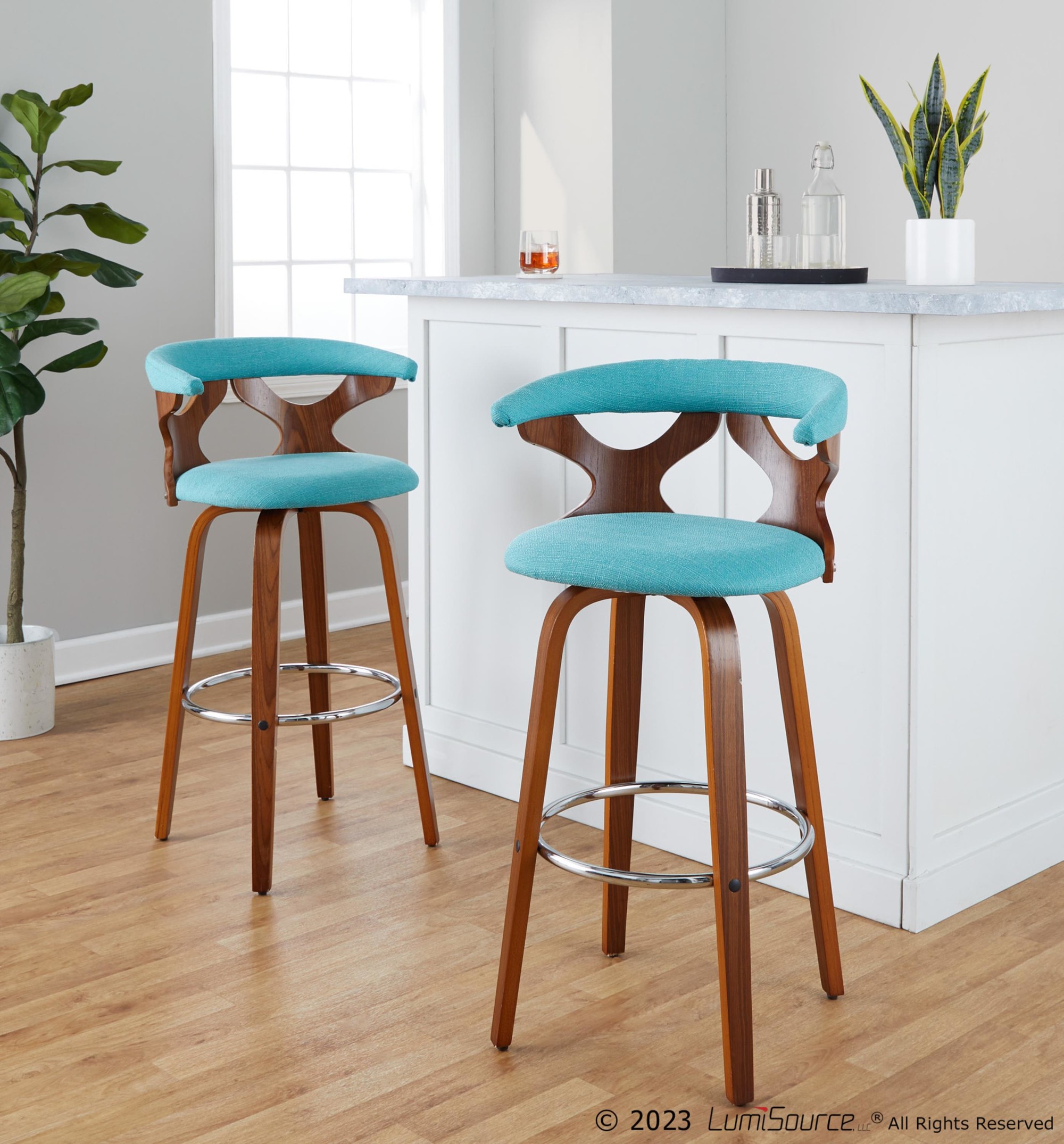 Gardenia-30-Mid-Century-Modern-Teal-Swivel-Barstool-Set-of-2-1