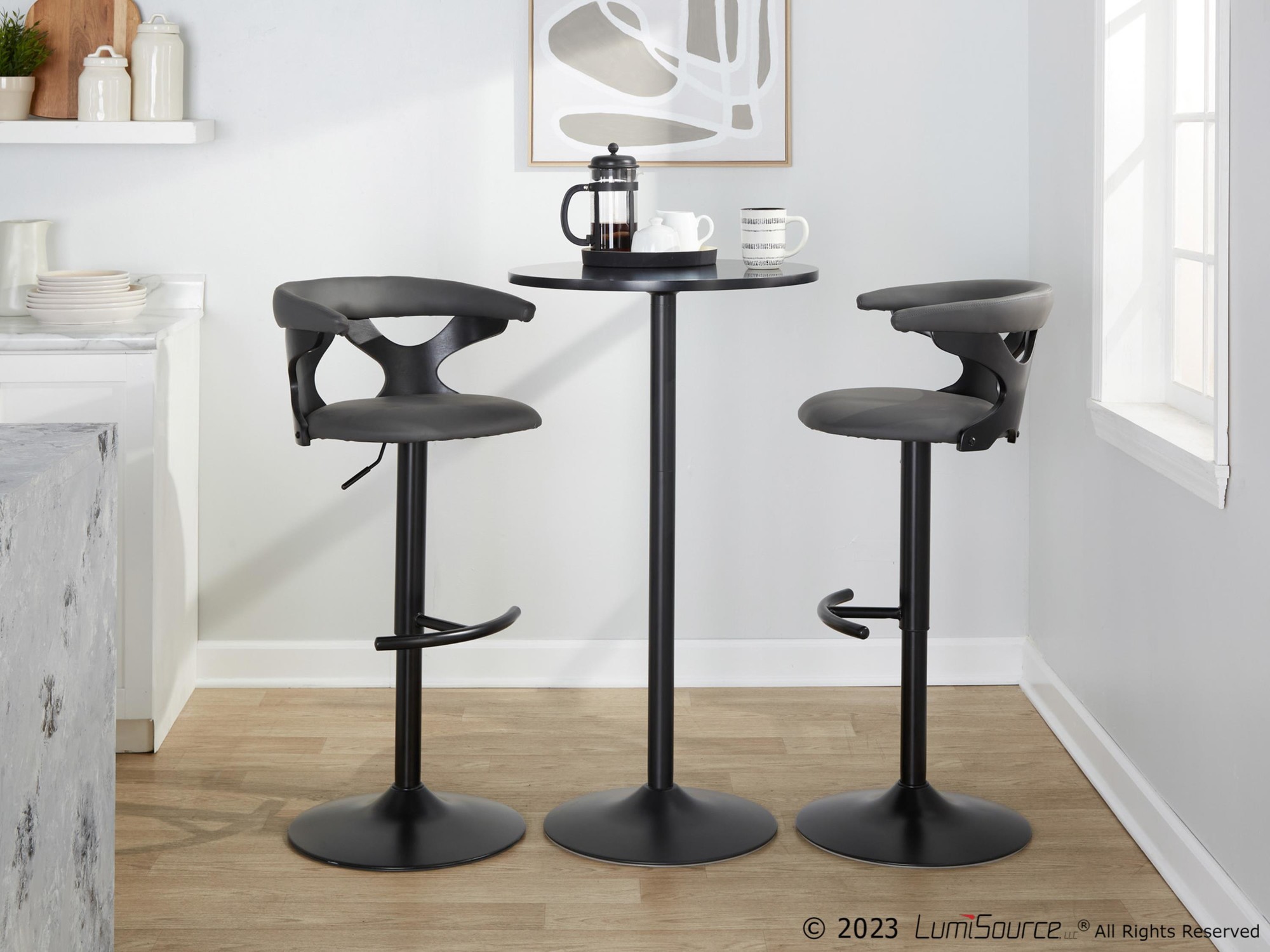 Gardenia-Contemporary-Adjustable-Swivel-Barstools-in-Grey-Faux-Leather-Set-of-2-Set-of-2