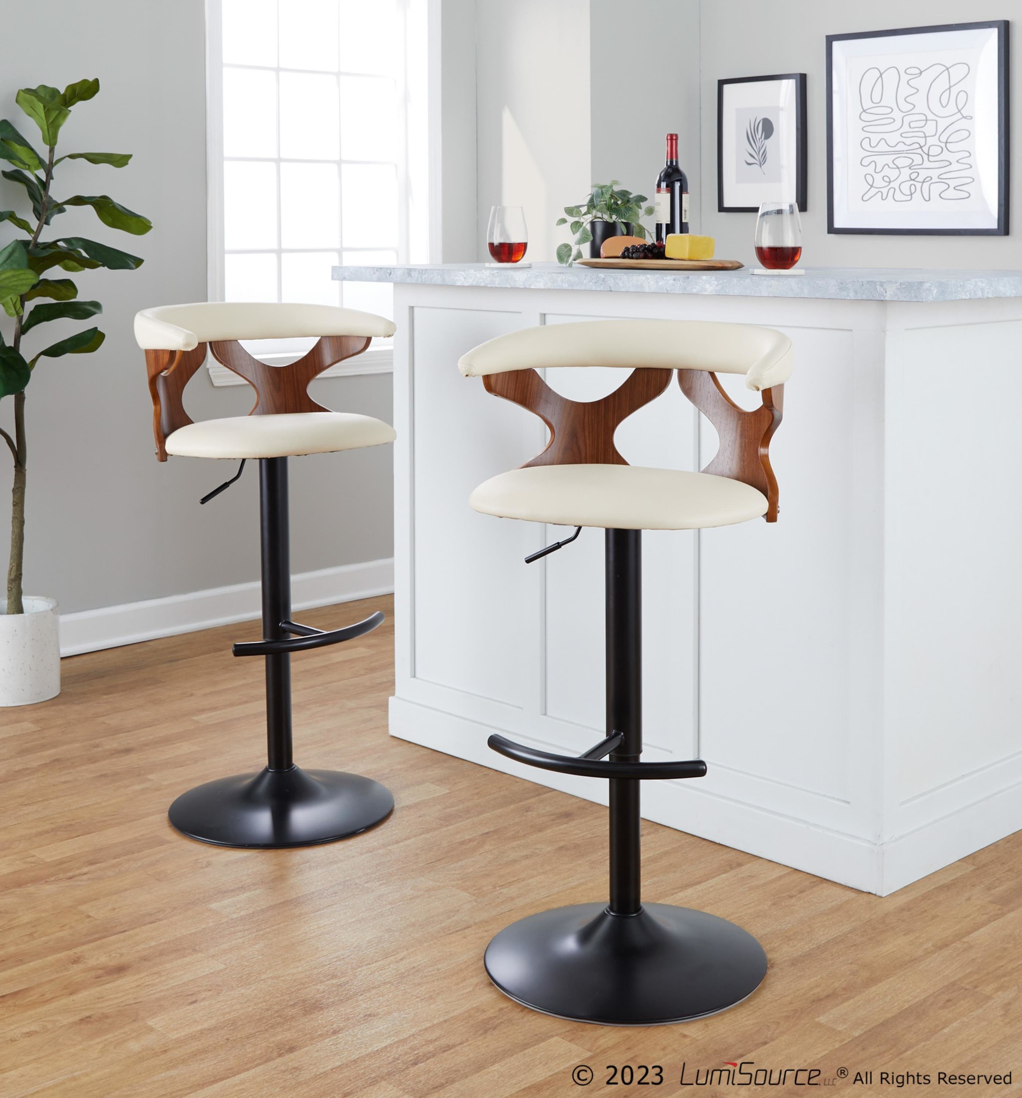 Gardenia-Contemporary-Cream-Faux-Leather-Adjustable-Swivel-Barstool-Set-of-2-3