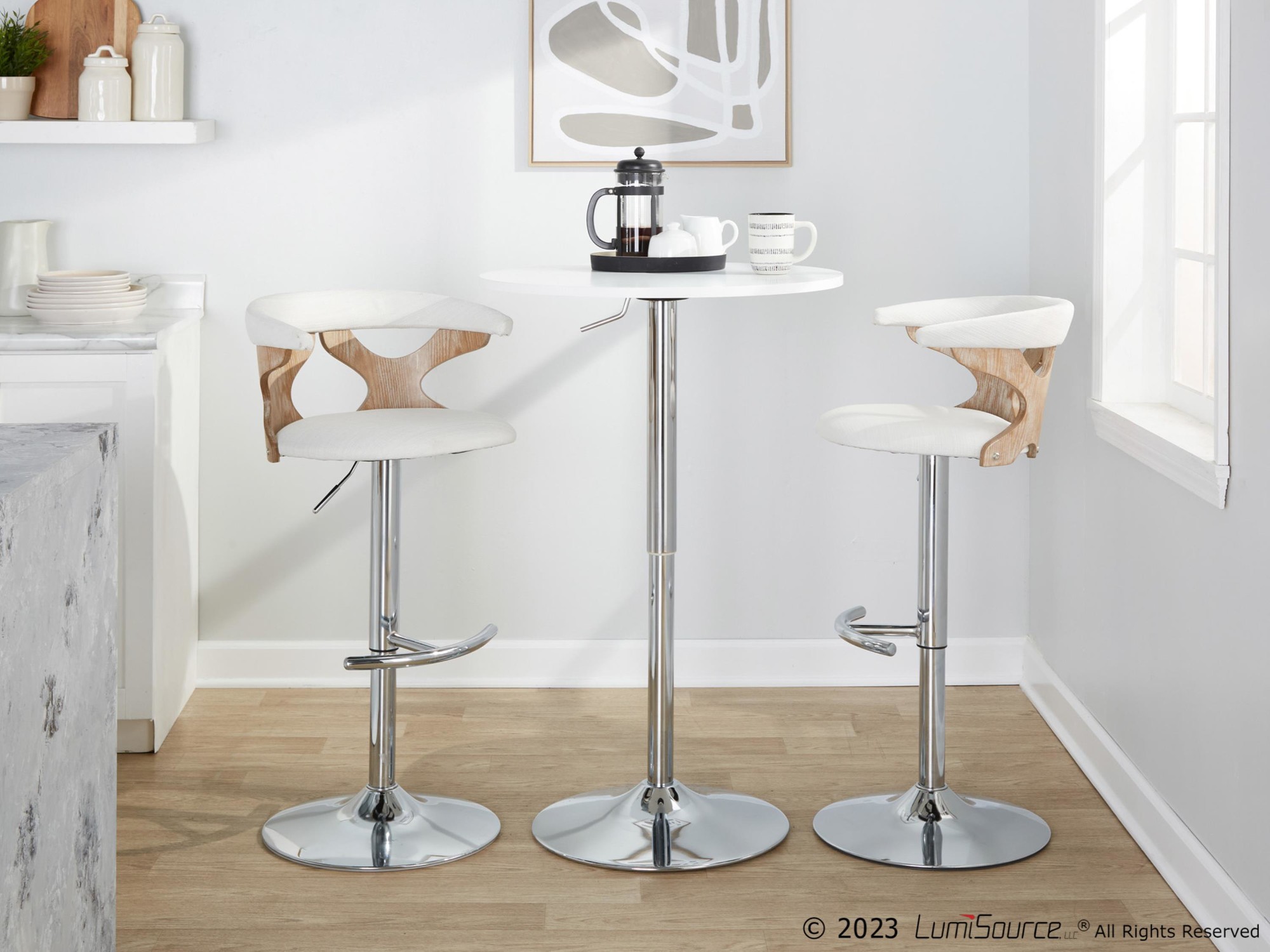 Gardenia-Cream-Swivel-Adjustable-Contemporary-Barstool-Chrome-Set-Set-of-2-1