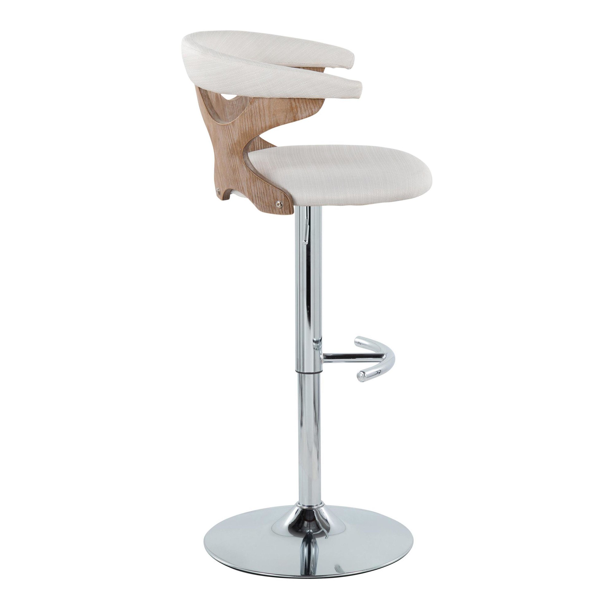 Gardenia-Cream-Swivel-Adjustable-Contemporary-Barstool-Chrome-Set-Set-of-2-6