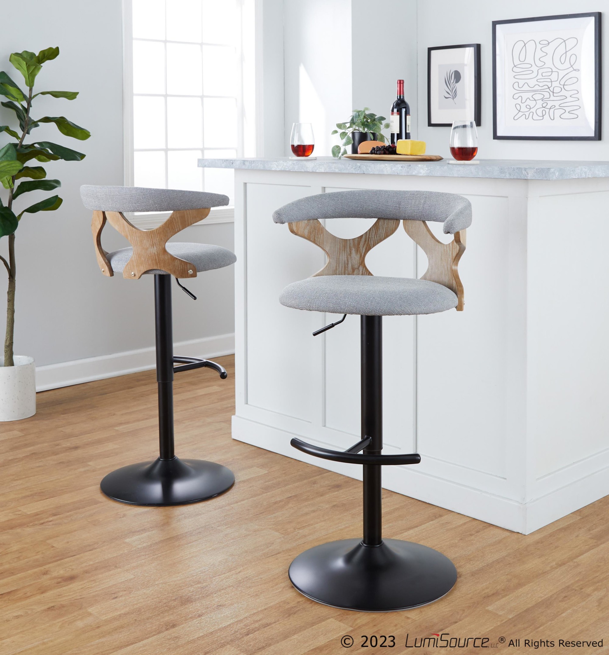 Gardenia-Light-Grey-Fabric-Swivel-Adjustable-Contemporary-Barstool-Set-of-2-3