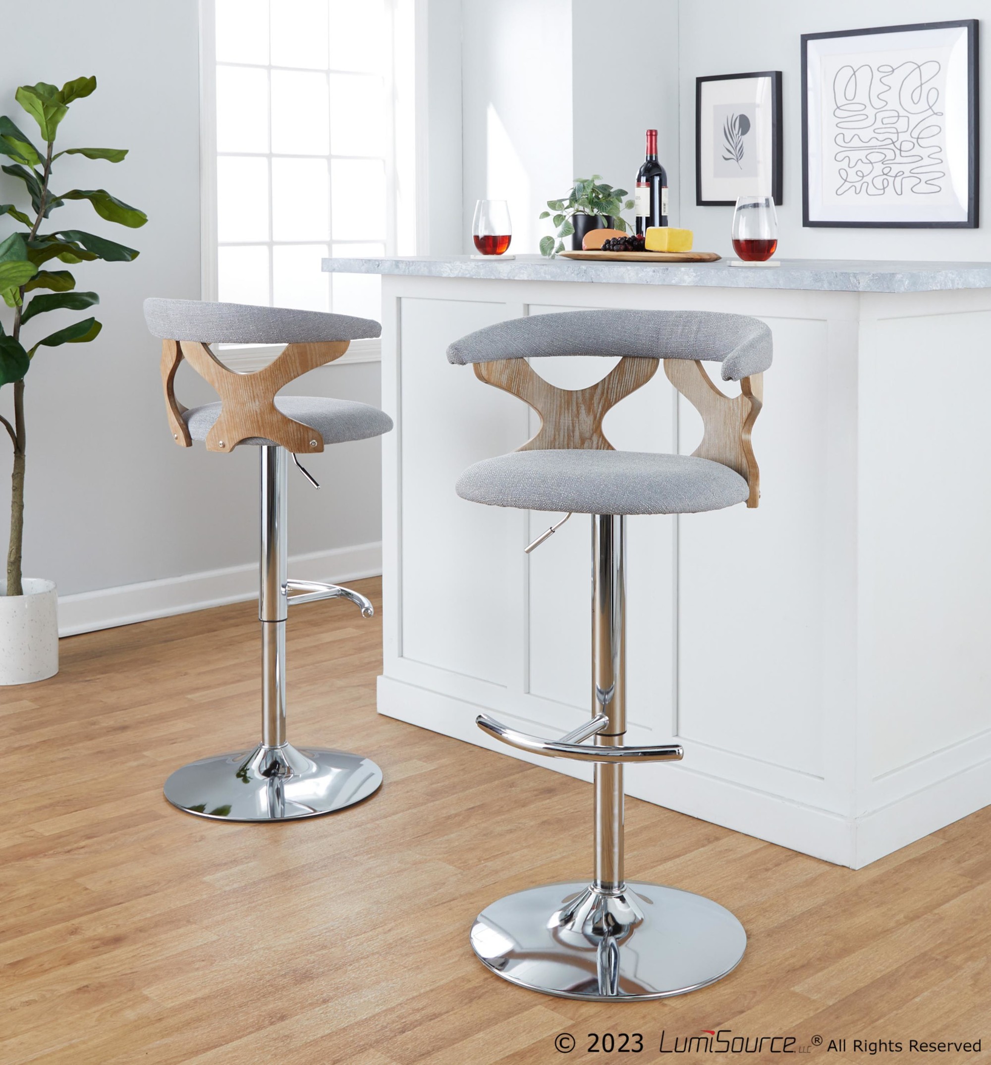 Gardenia-Light-Grey-Fabric-Swivel-Contemporary-Barstools-Set-of-2-2