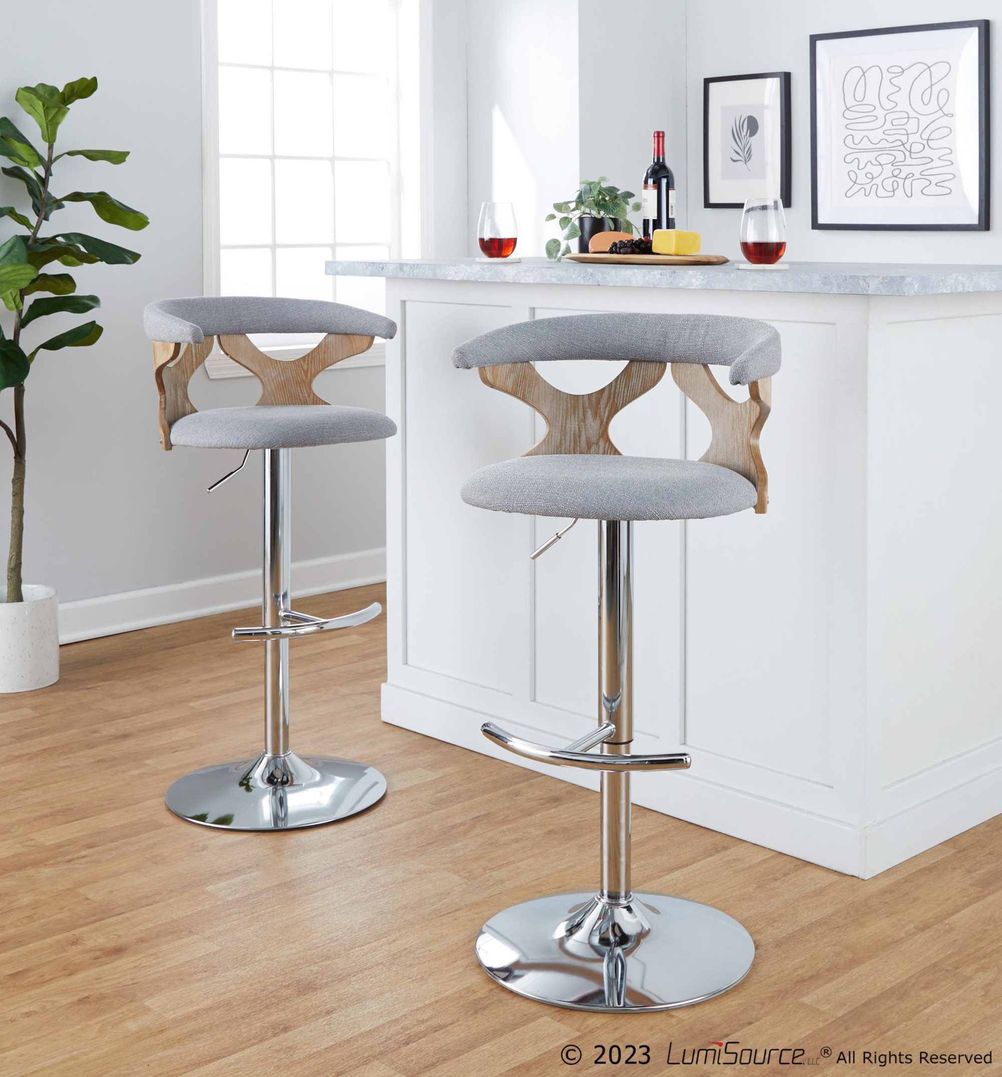 Gardenia-Light-Grey-Fabric-Swivel-Contemporary-Barstools-Set-of-2-3