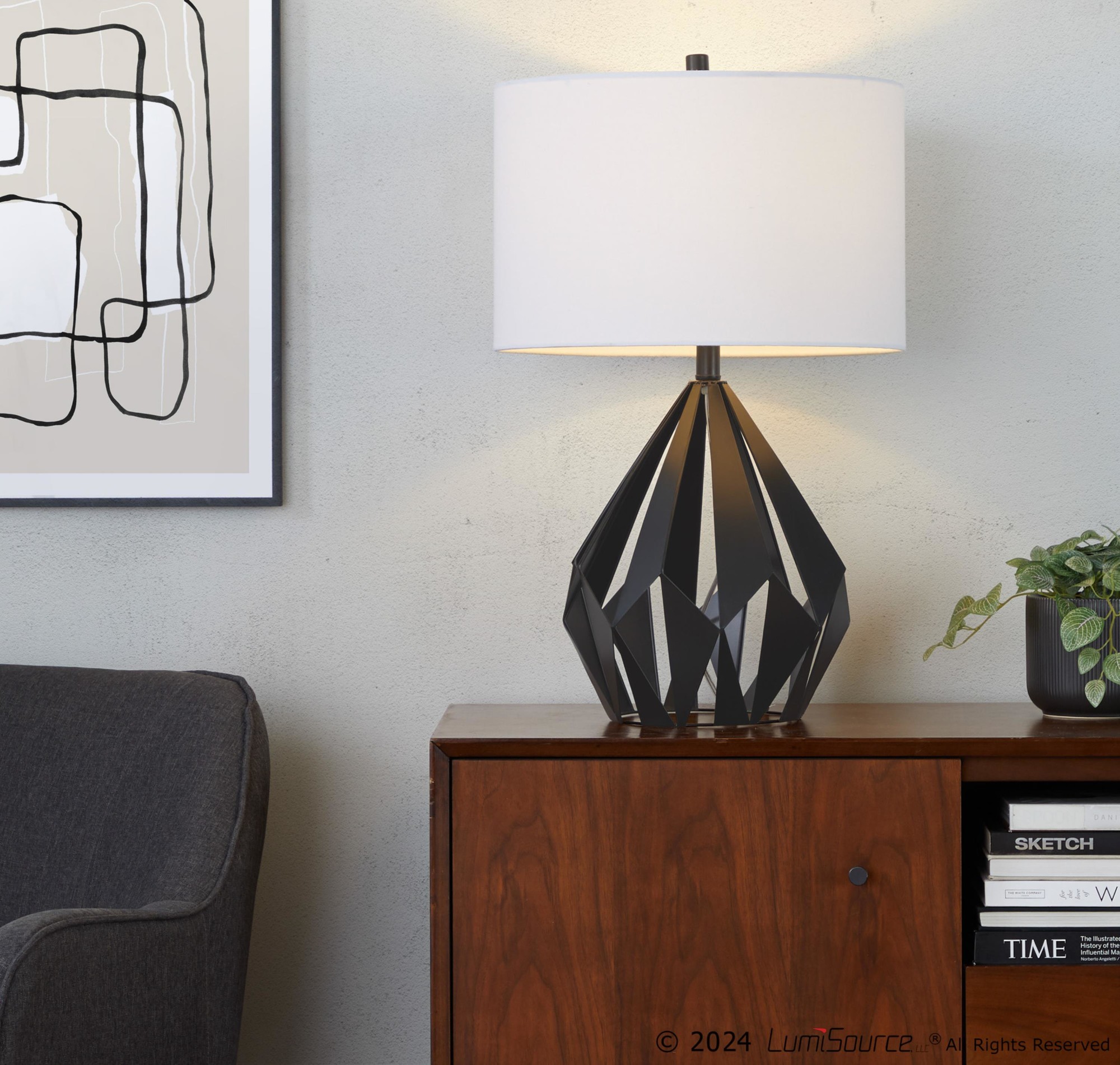Geome-28-Contemporary-Black-Metal-Table-Lamps-Set-of-2