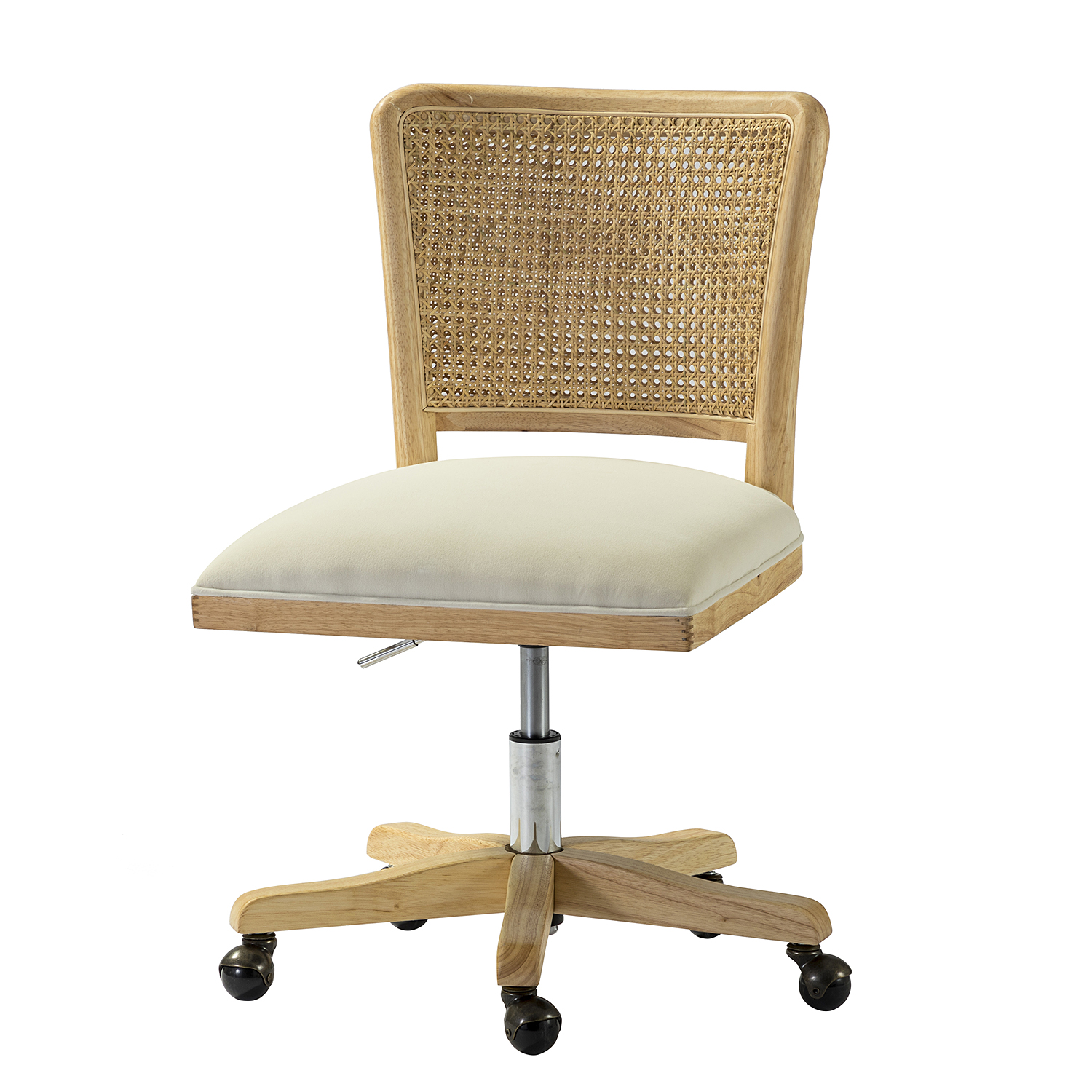 Georgia-Beige-Rattan-Backrest-Swivel-Height-Adjustable-Office-Chair-1