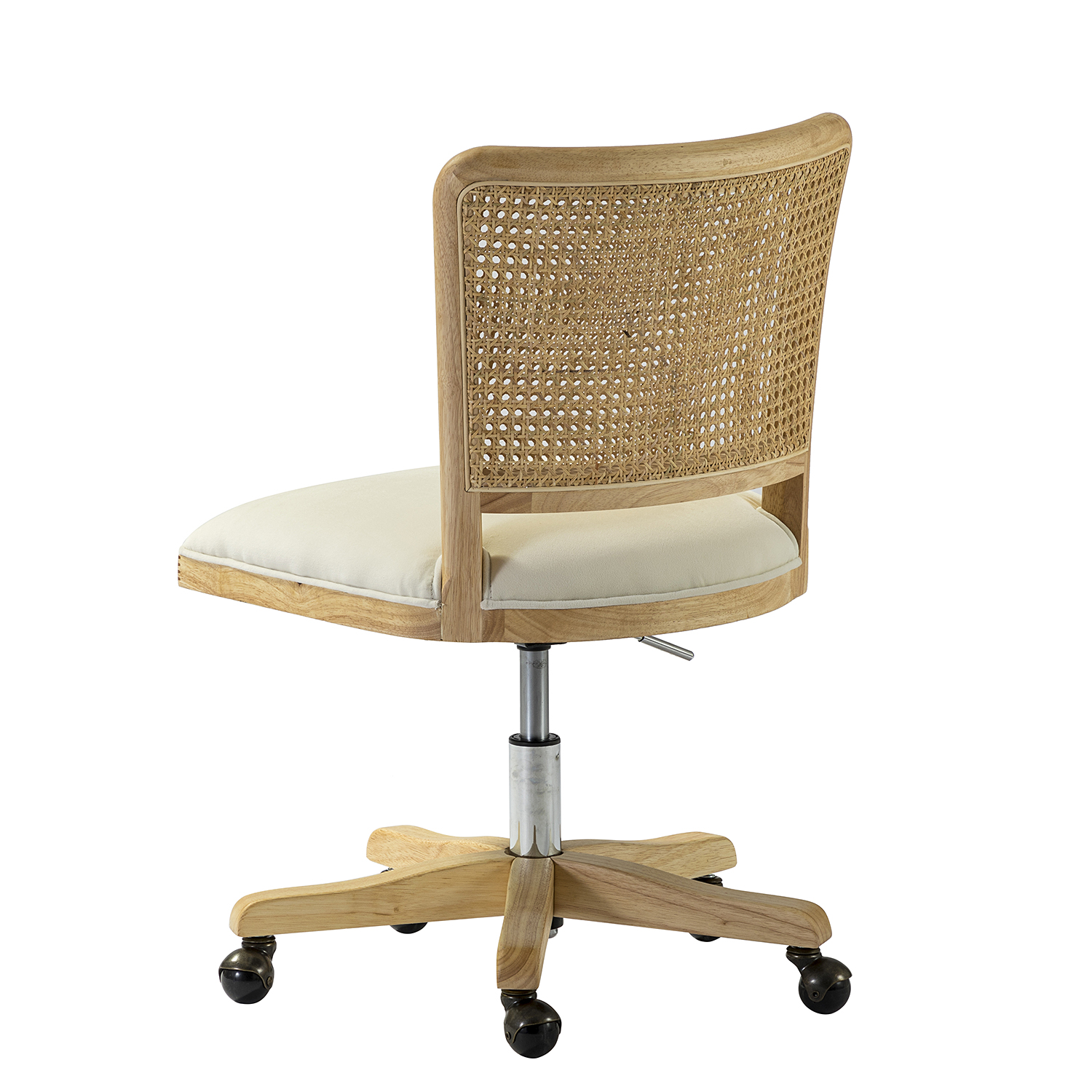 Georgia-Beige-Rattan-Backrest-Swivel-Height-Adjustable-Office-Chair-2