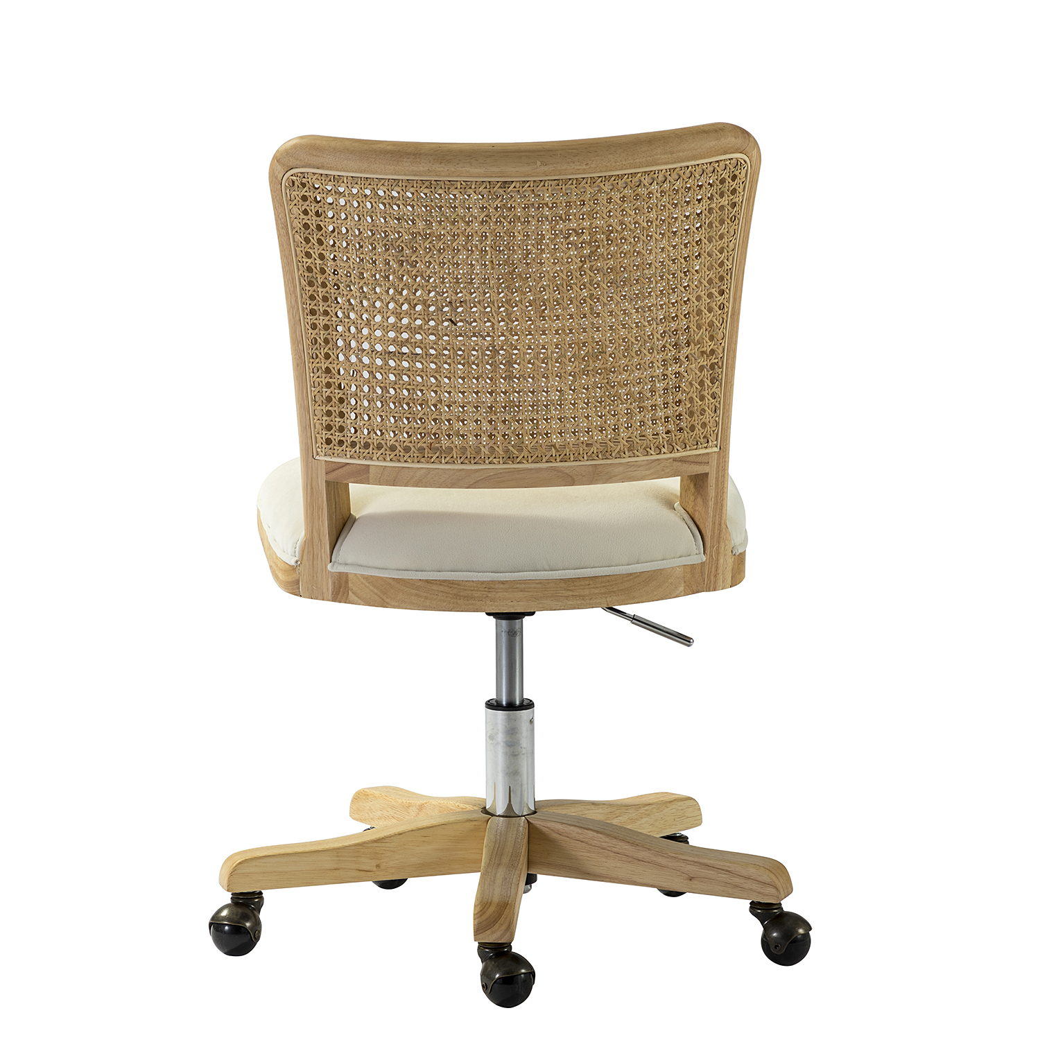 Georgia-Beige-Rattan-Backrest-Swivel-Height-Adjustable-Office-Chair-3