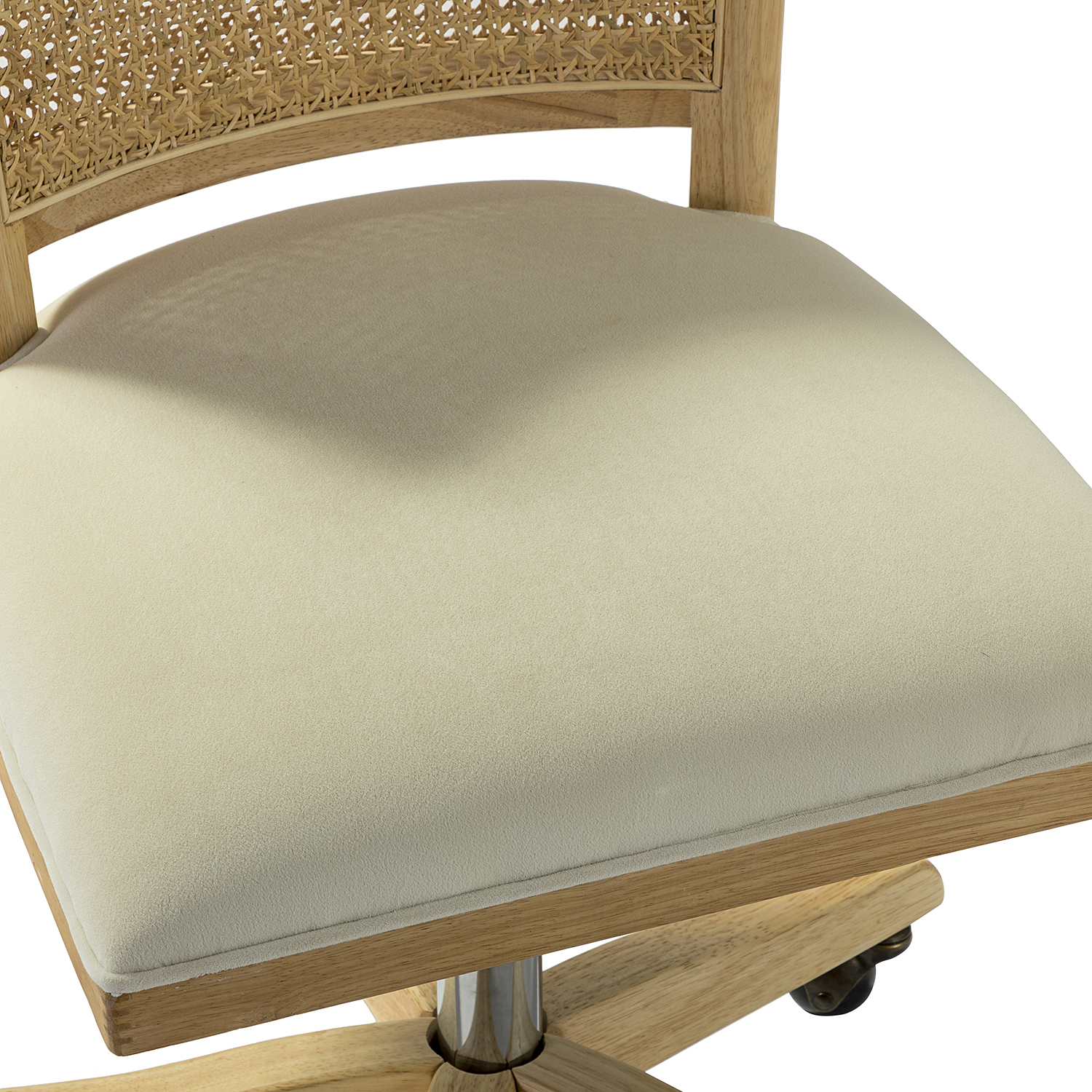 Georgia-Beige-Rattan-Backrest-Swivel-Height-Adjustable-Office-Chair-4