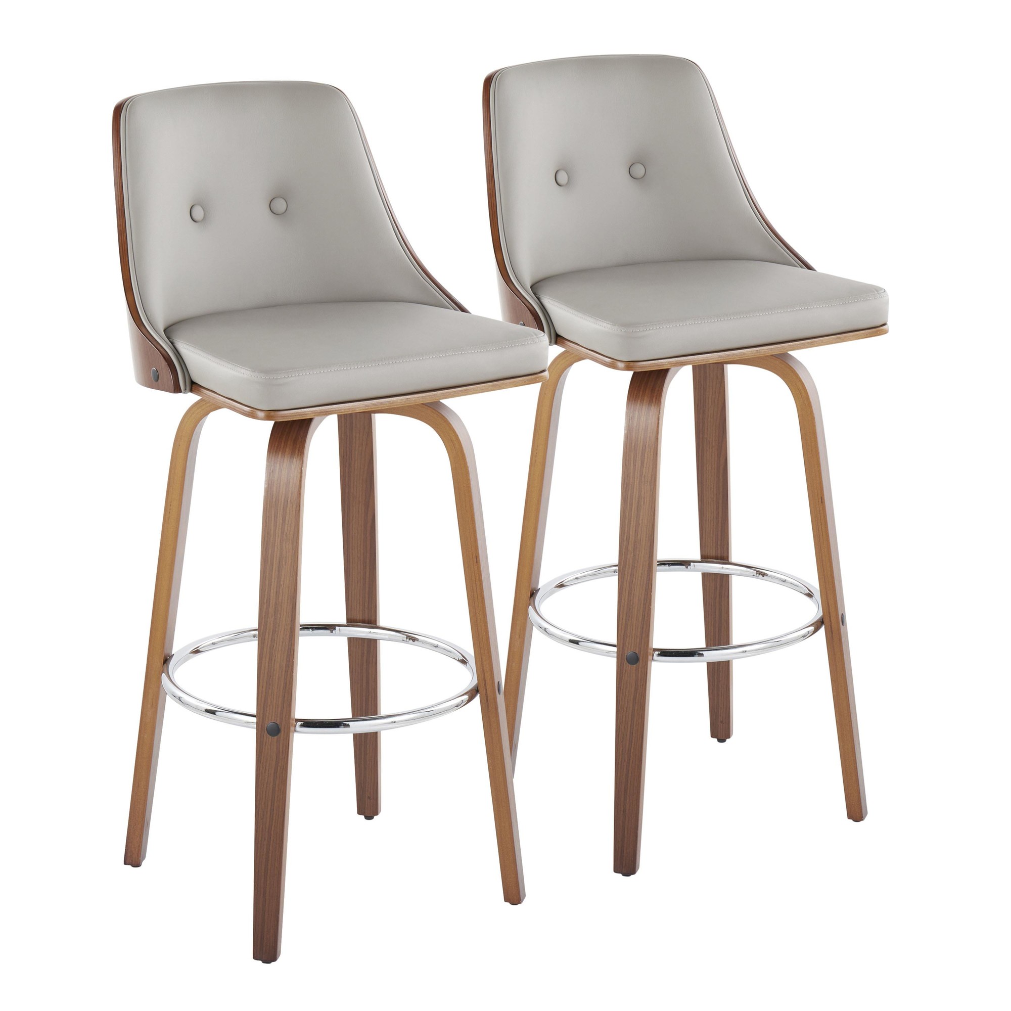 Gianna-Mid-Century-Modern-Walnut-and-Grey-Swivel-Barstool-Set-of-2-1