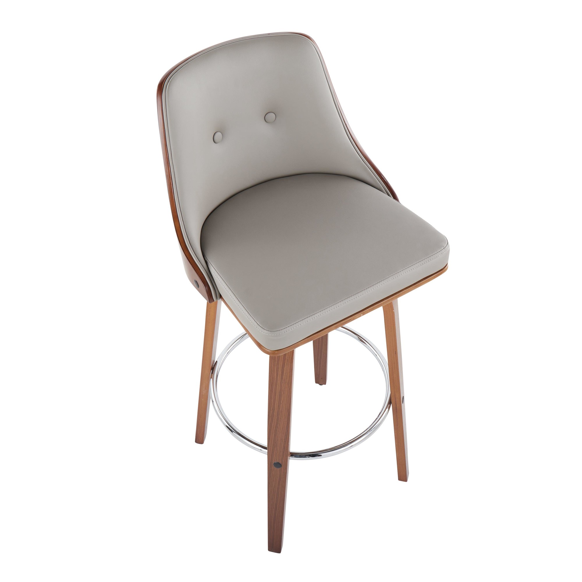 Gianna-Mid-Century-Modern-Walnut-and-Grey-Swivel-Barstool-Set-of-2-7