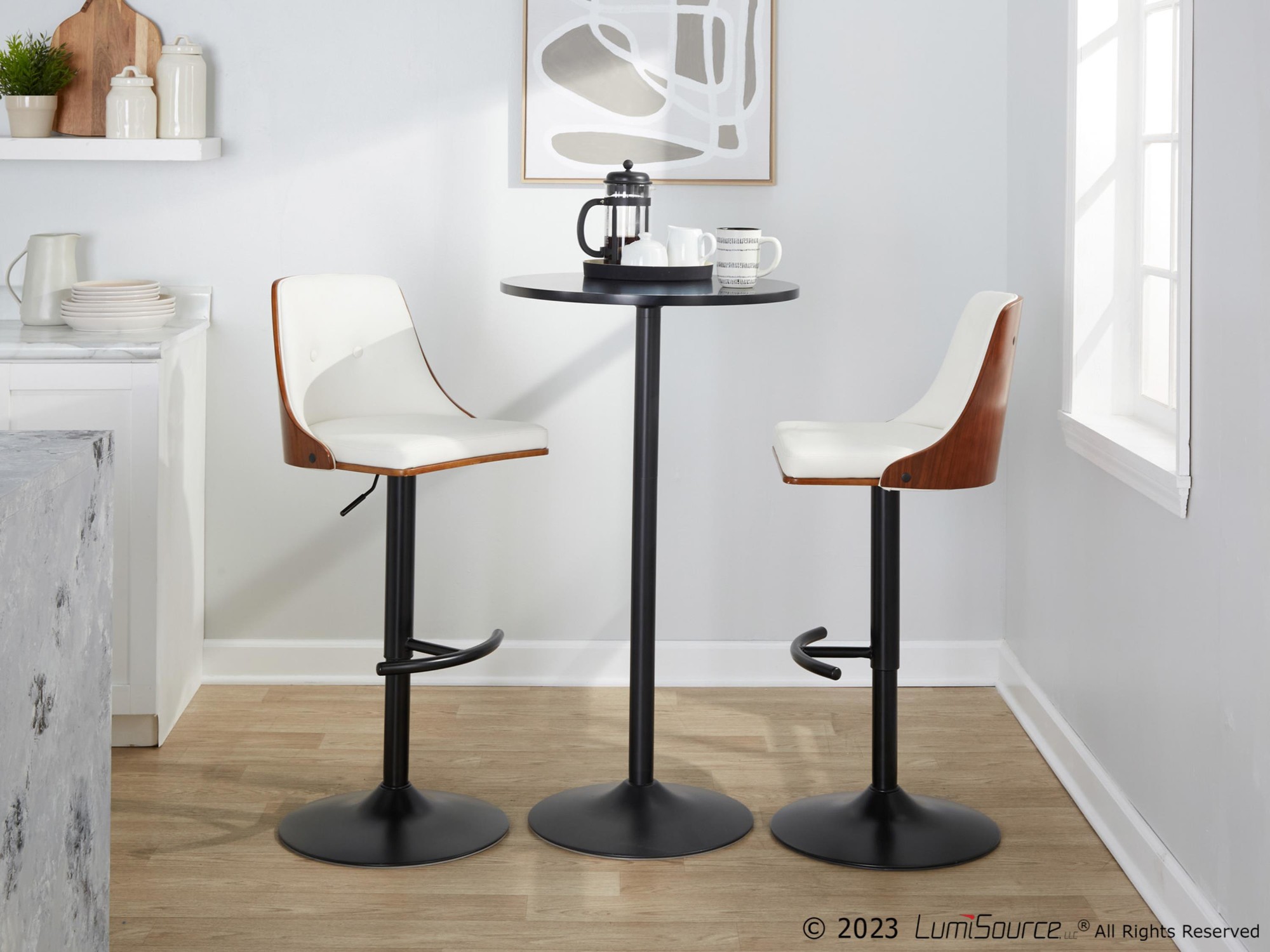 Gianna-Mid-Century-Modern-Walnut-and-White-Barstools-Set-of-2-1