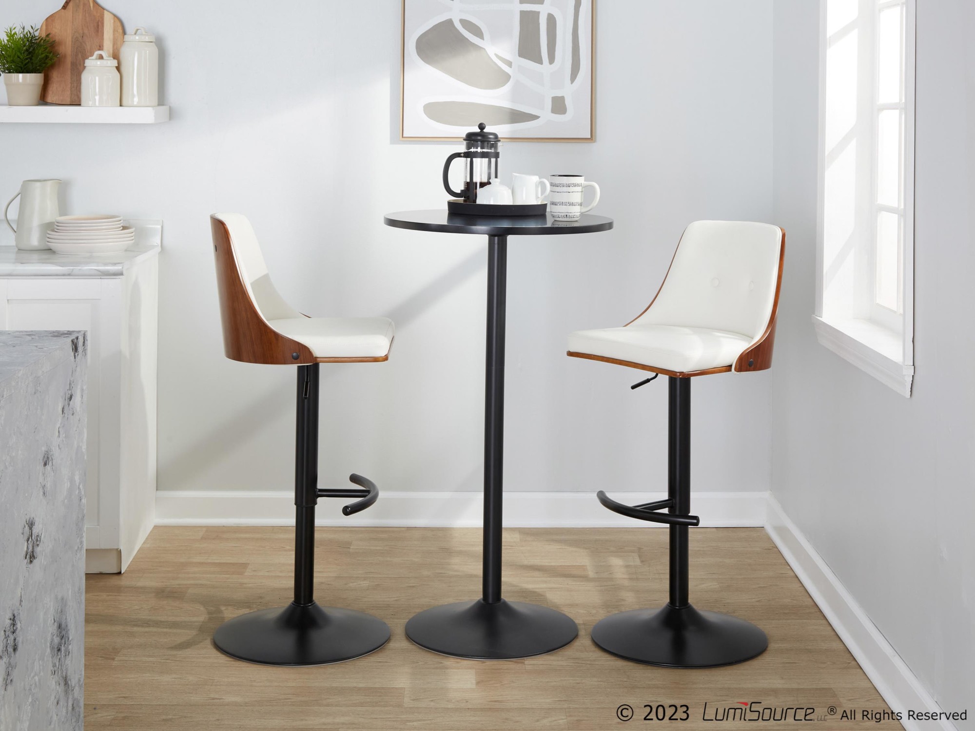 Gianna-Mid-Century-Modern-Walnut-and-White-Barstools-Set-of-2-2