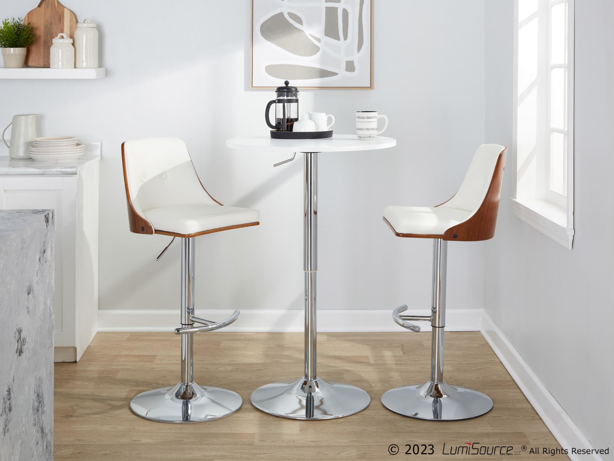 Gianna-Mid-Century-Modern-White-Faux-Leather-Swivel-Barstool-Set-of-2-2
