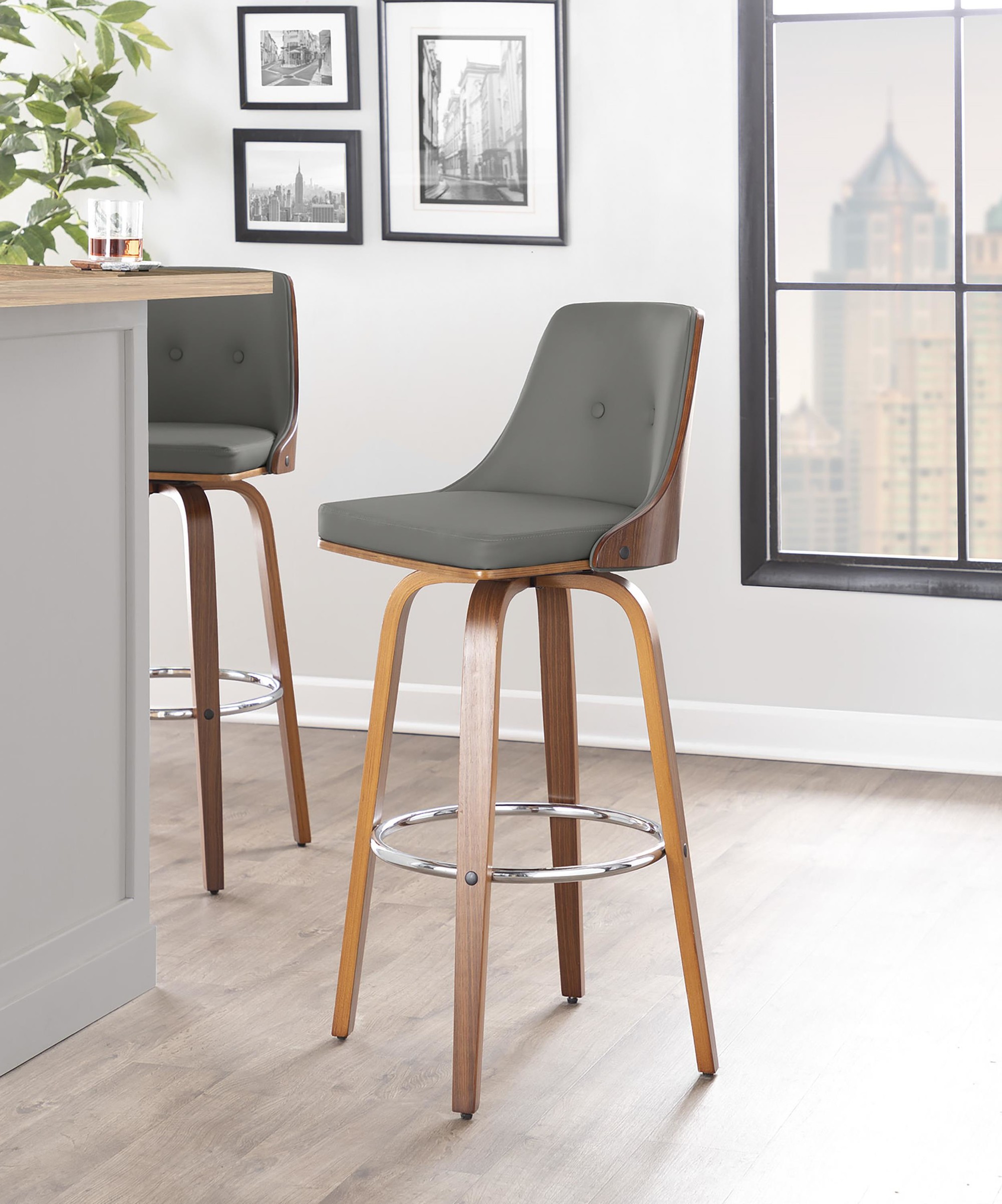 Gianna-Walnut-and-Grey-Faux-Leather-Swivel-Barstools-Set-of-2