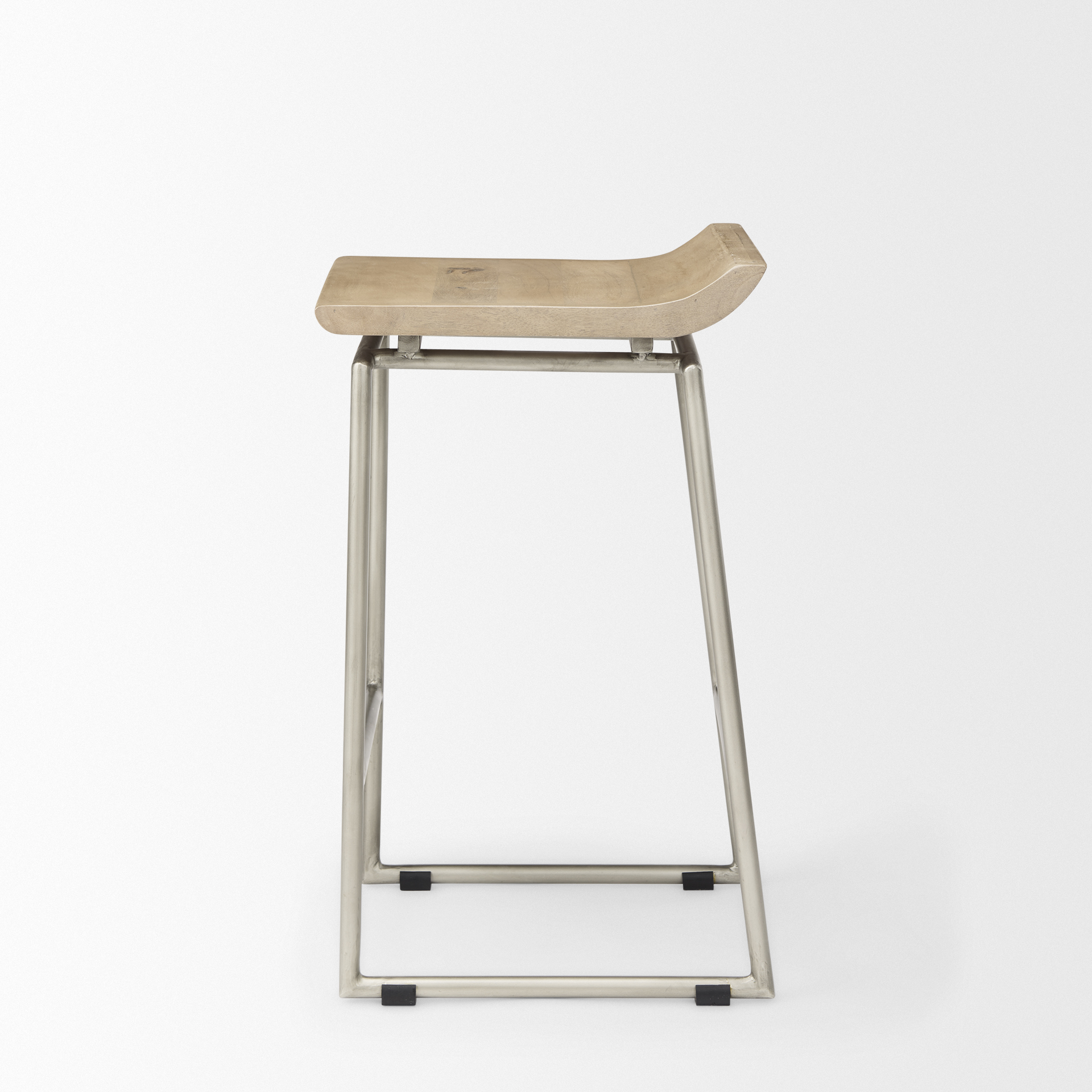 Givens-14.0L-x-15.8W-x-25.8H-Brown-Wood-WSilver-Metal-Frame-Counter-Stool-3