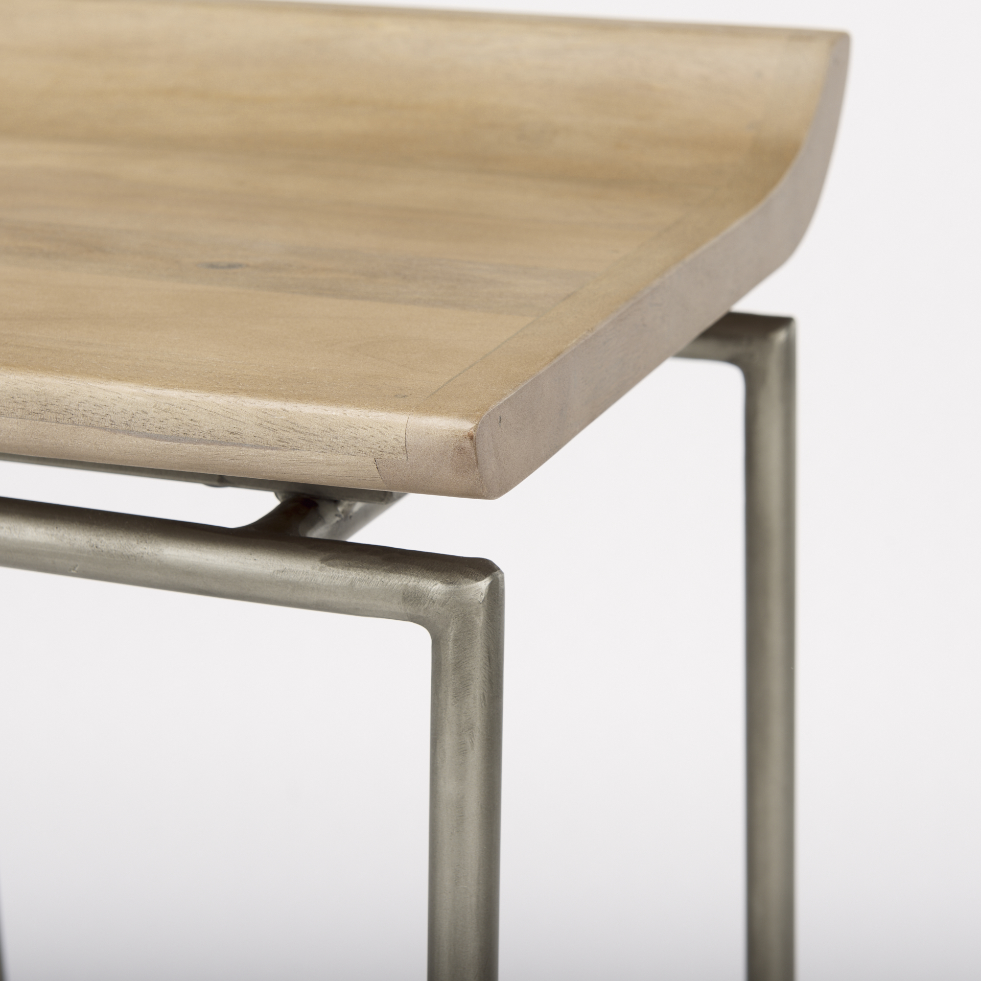 Givens-14.0L-x-15.8W-x-25.8H-Brown-Wood-WSilver-Metal-Frame-Counter-Stool-7