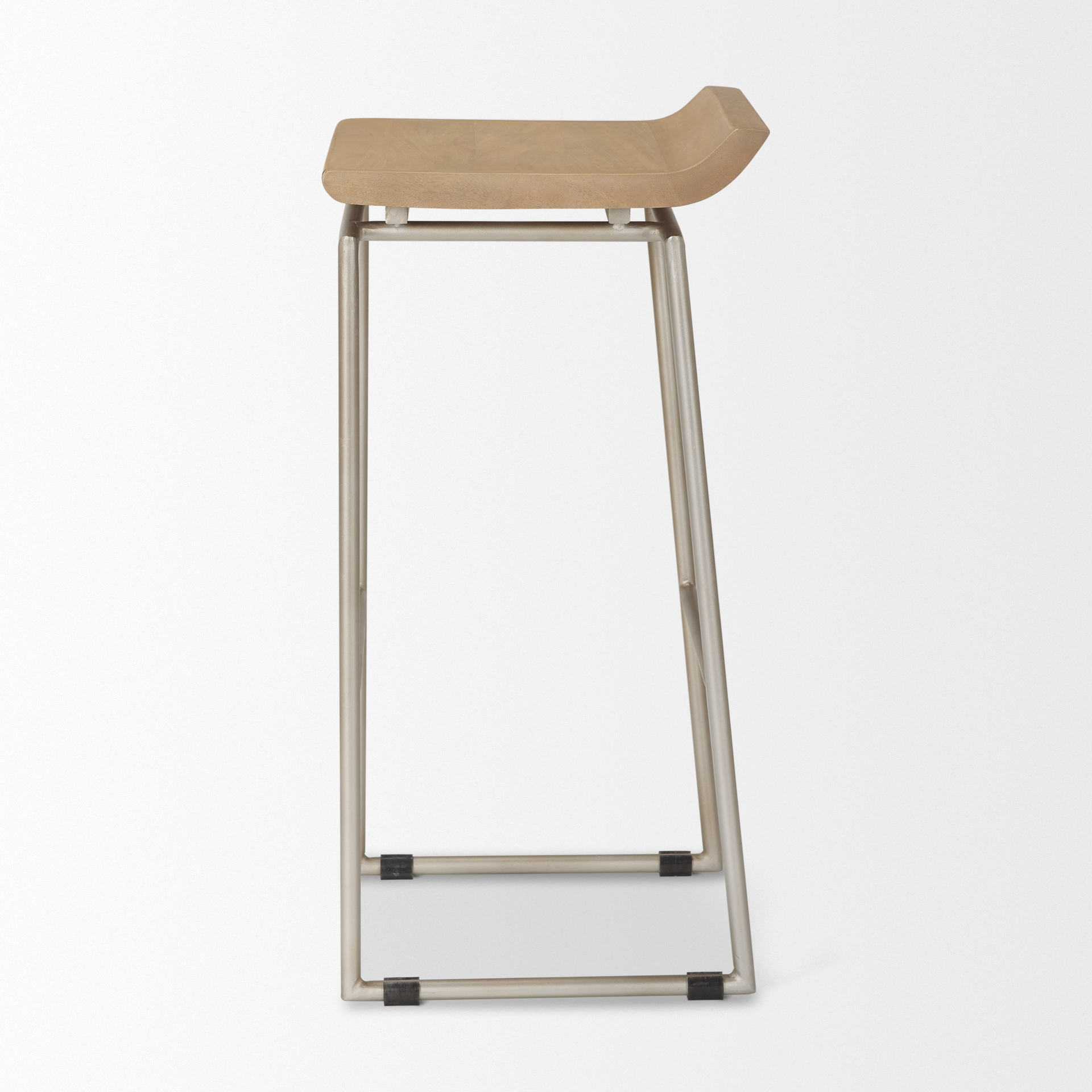 Givens-14.0L-x-15.8W-x-31.8H-Brown-Wood-WSilver-Metal-Frame-Bar-Stool-3
