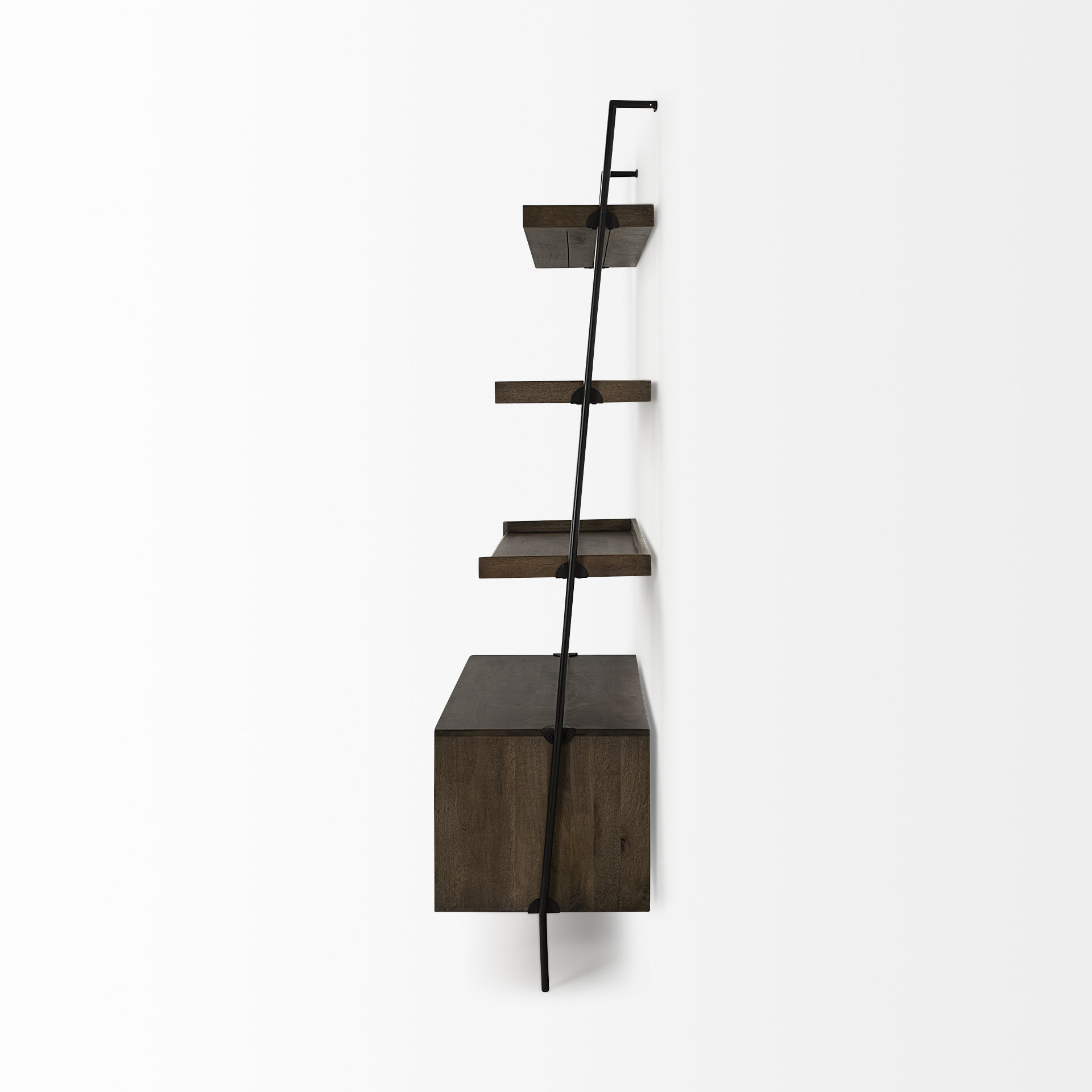 Grace-37.5L-x-20W-x-82H-Two-Toned-Brown-Wood-Three-Shelf-Shelving-Unit-3