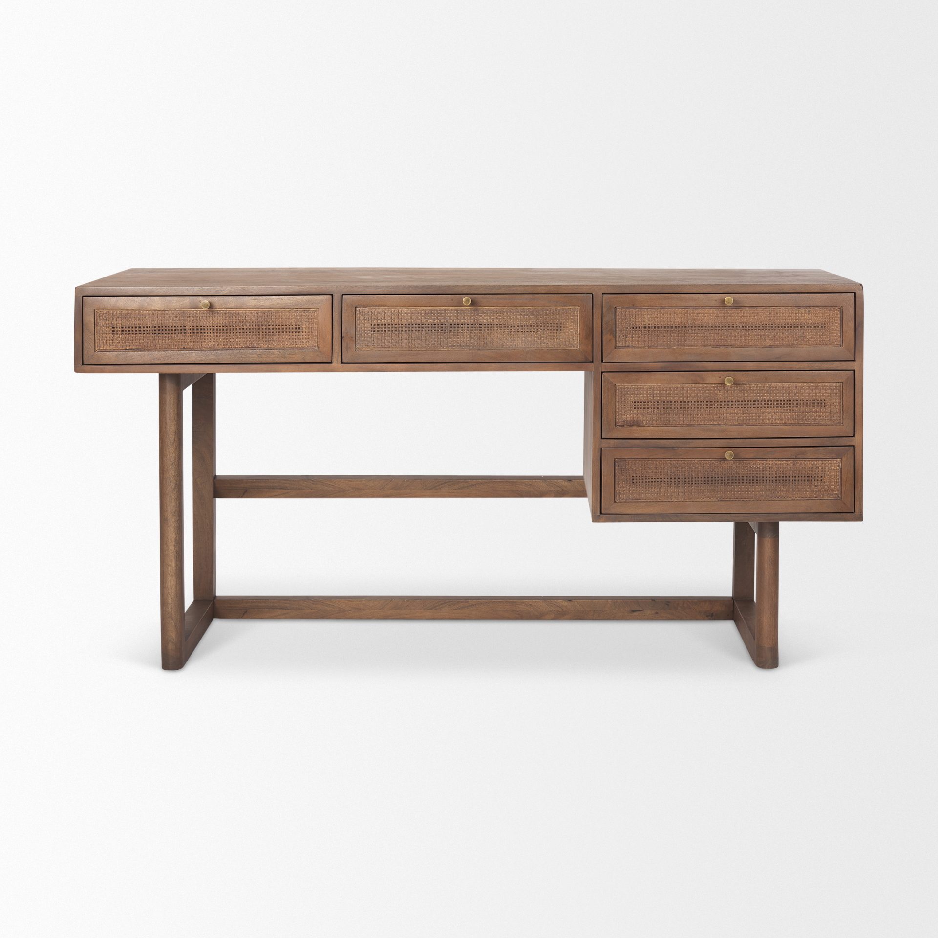Grier-60.0L-x-22.75W-x-30.5H-Medium-Brown-Solid-Wood-WCane-Office-Desk-2
