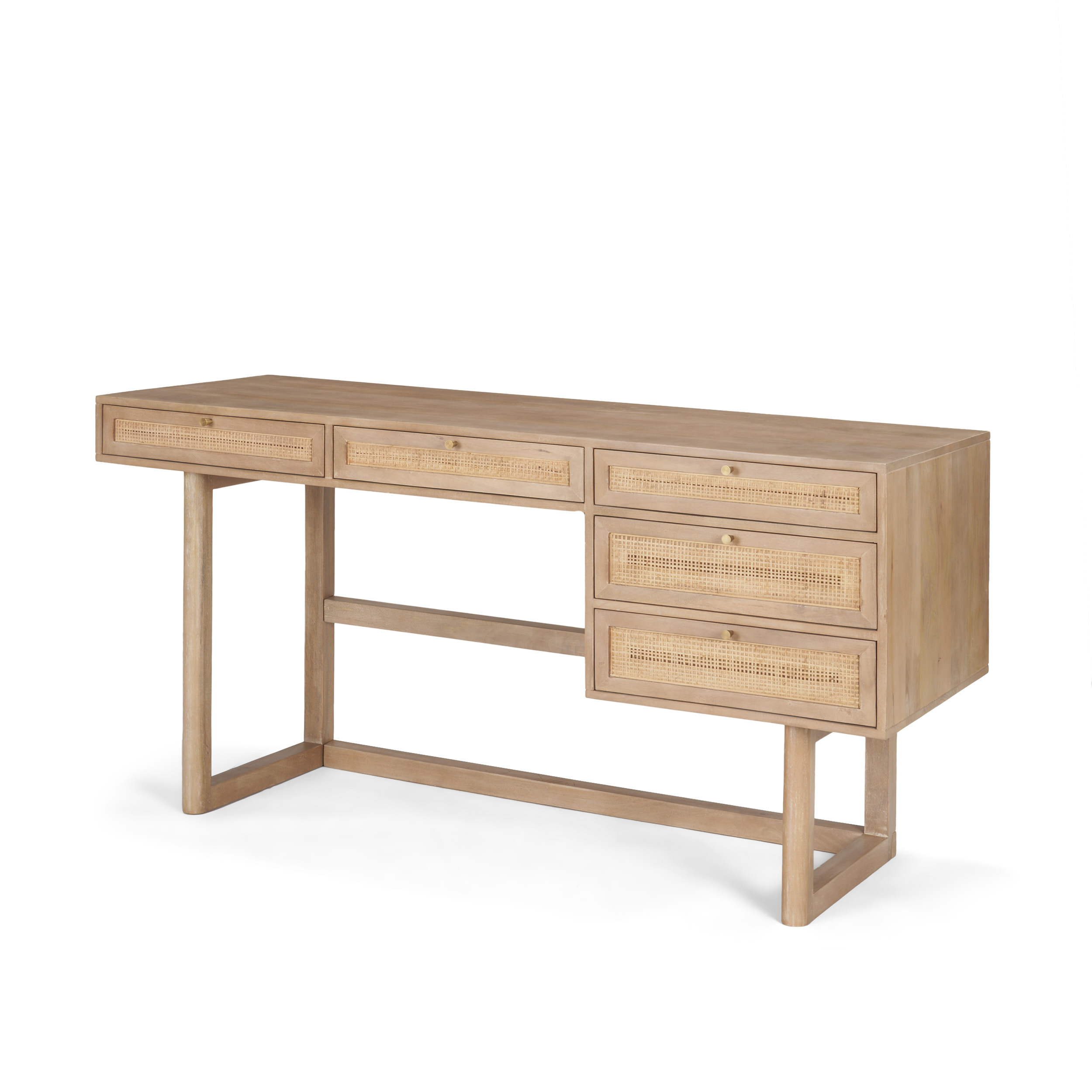 Grier-62.0L-x-22.0W-x-30.0H-Light-Brown-Solid-Wood-WCane-Office-Desk