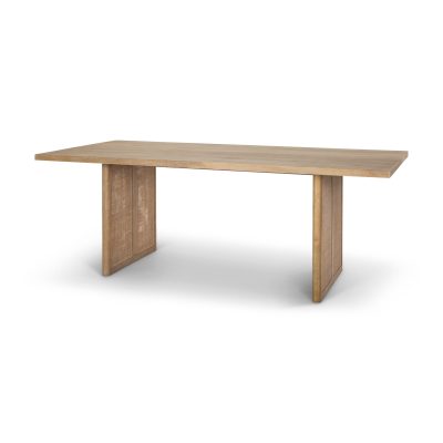 Grier-84L-Light-Brown-Wood-w-Cane-Dining-Table