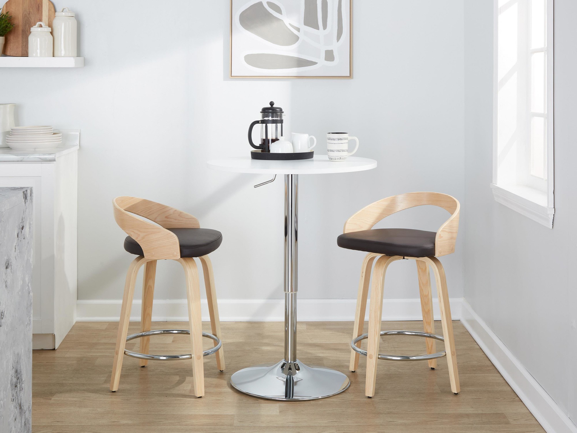 Grotto-24-Brown-Faux-Leather-Contemporary-Swivel-Stools-Set-of-2-3