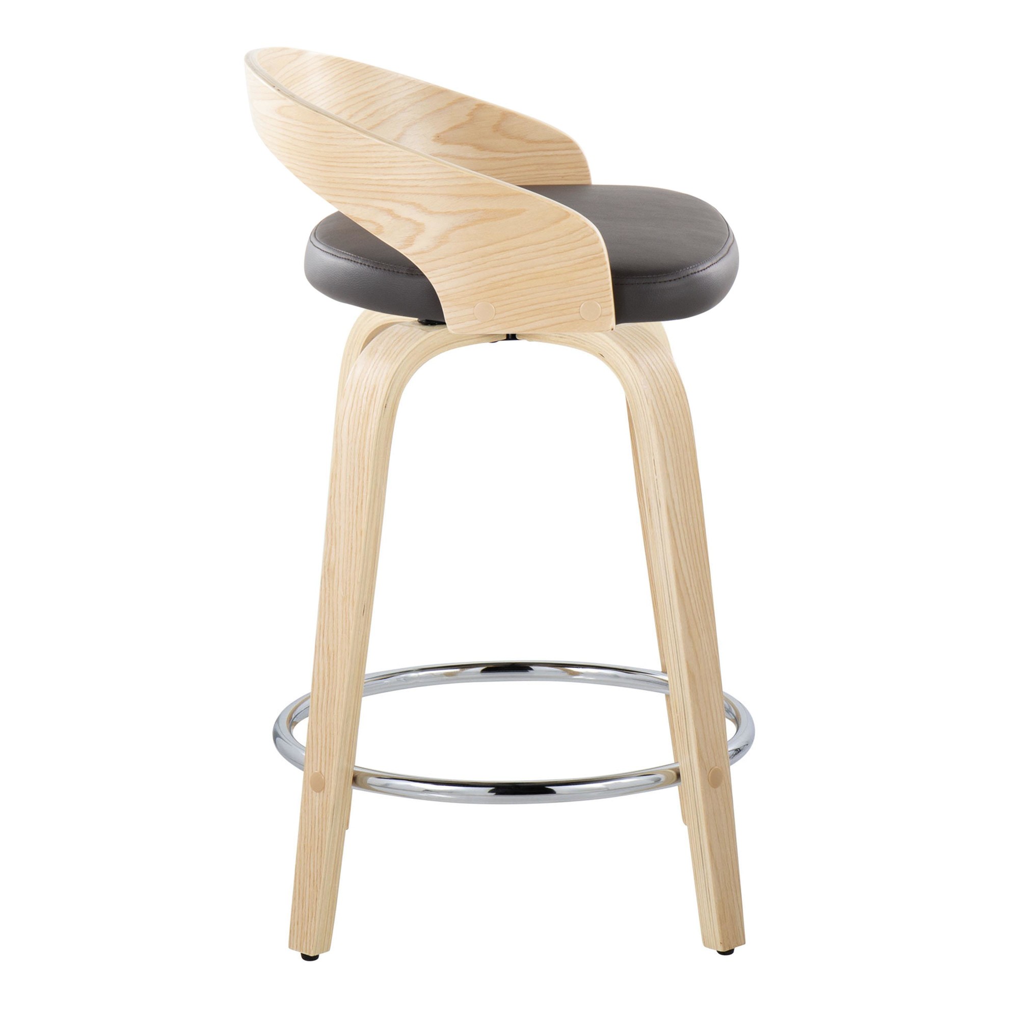Grotto-24-Brown-Faux-Leather-Contemporary-Swivel-Stools-Set-of-2-6