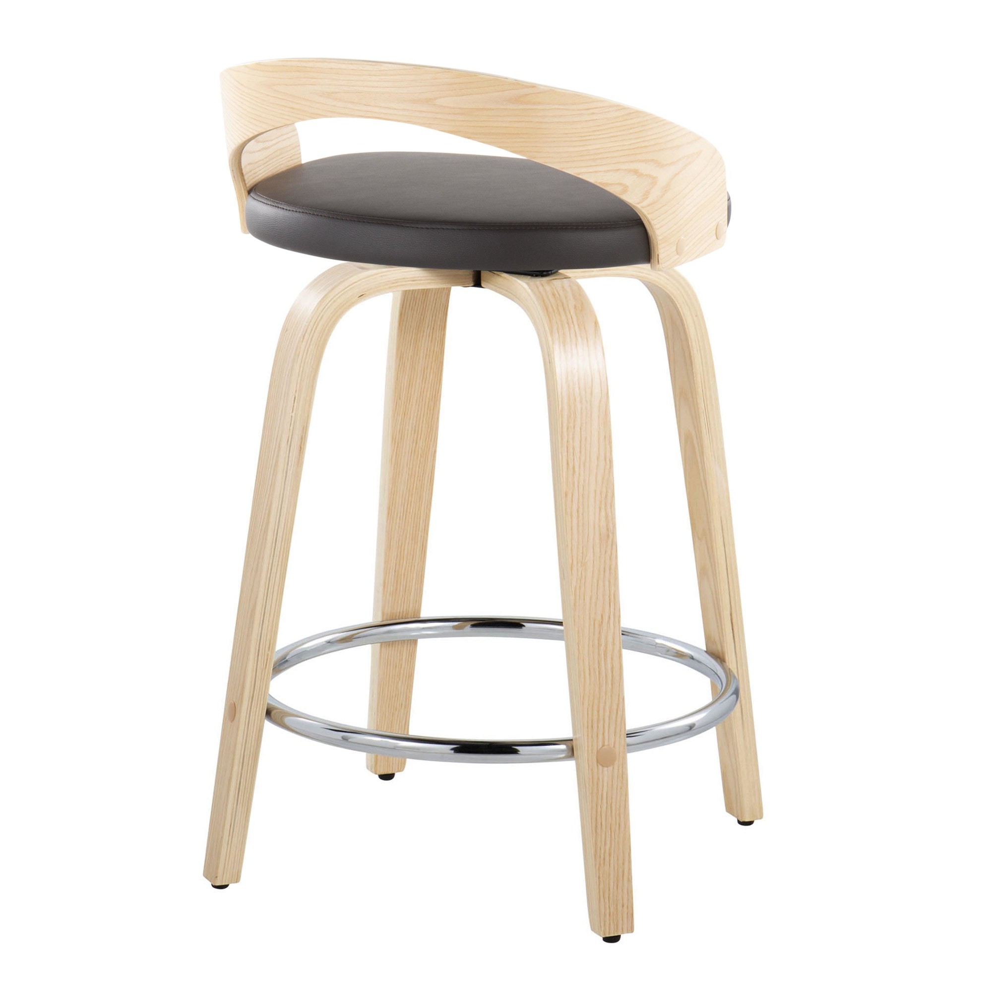 Grotto-24-Brown-Faux-Leather-Contemporary-Swivel-Stools-Set-of-2-7