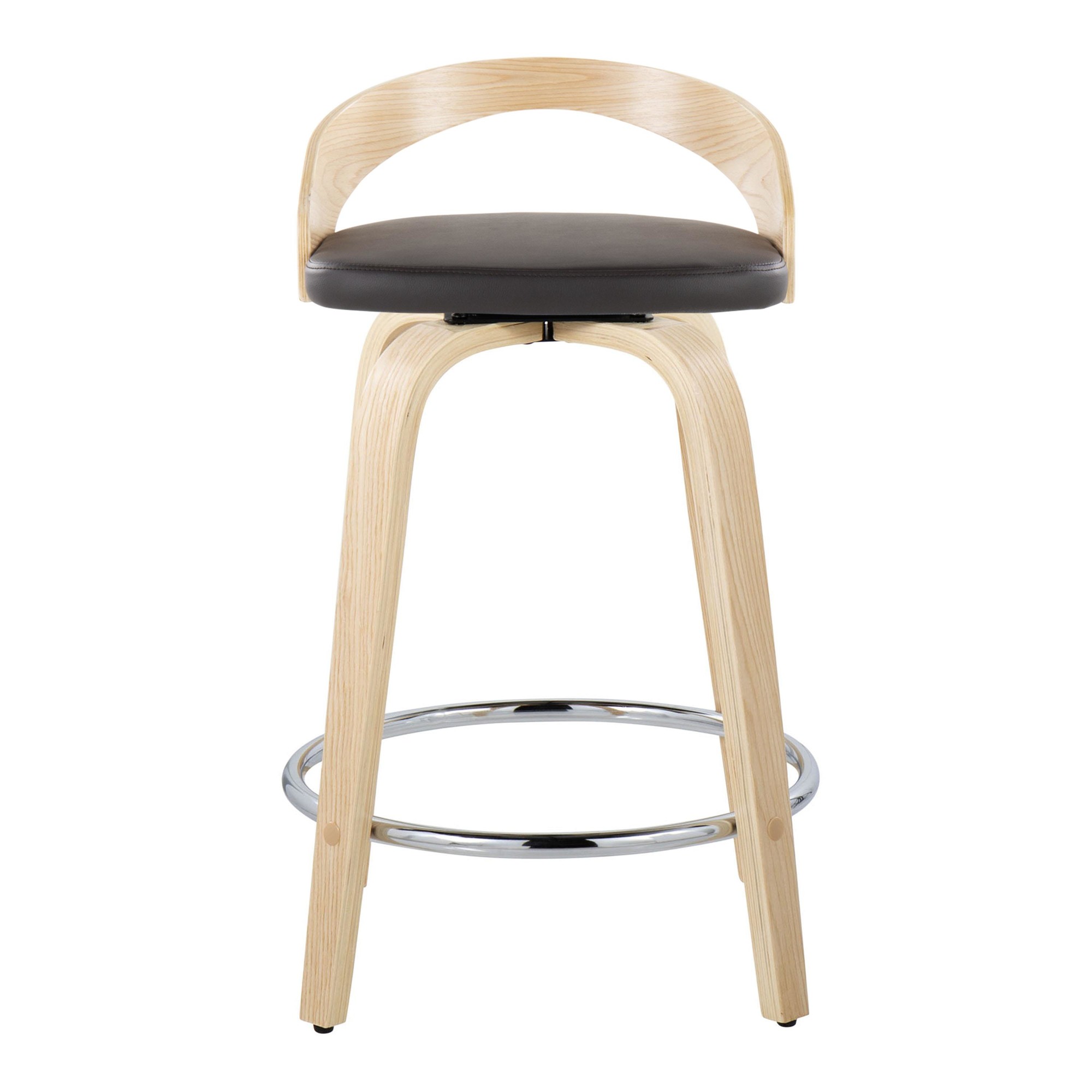 Grotto-24-Brown-Faux-Leather-Contemporary-Swivel-Stools-Set-of-2-9