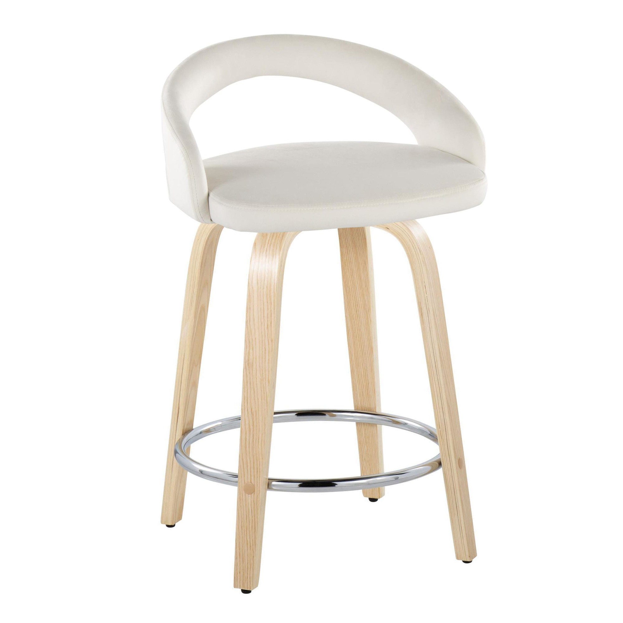Grotto-24-White-Velvet-Contemporary-Swivel-Counter-Stools-Set-of-2-3