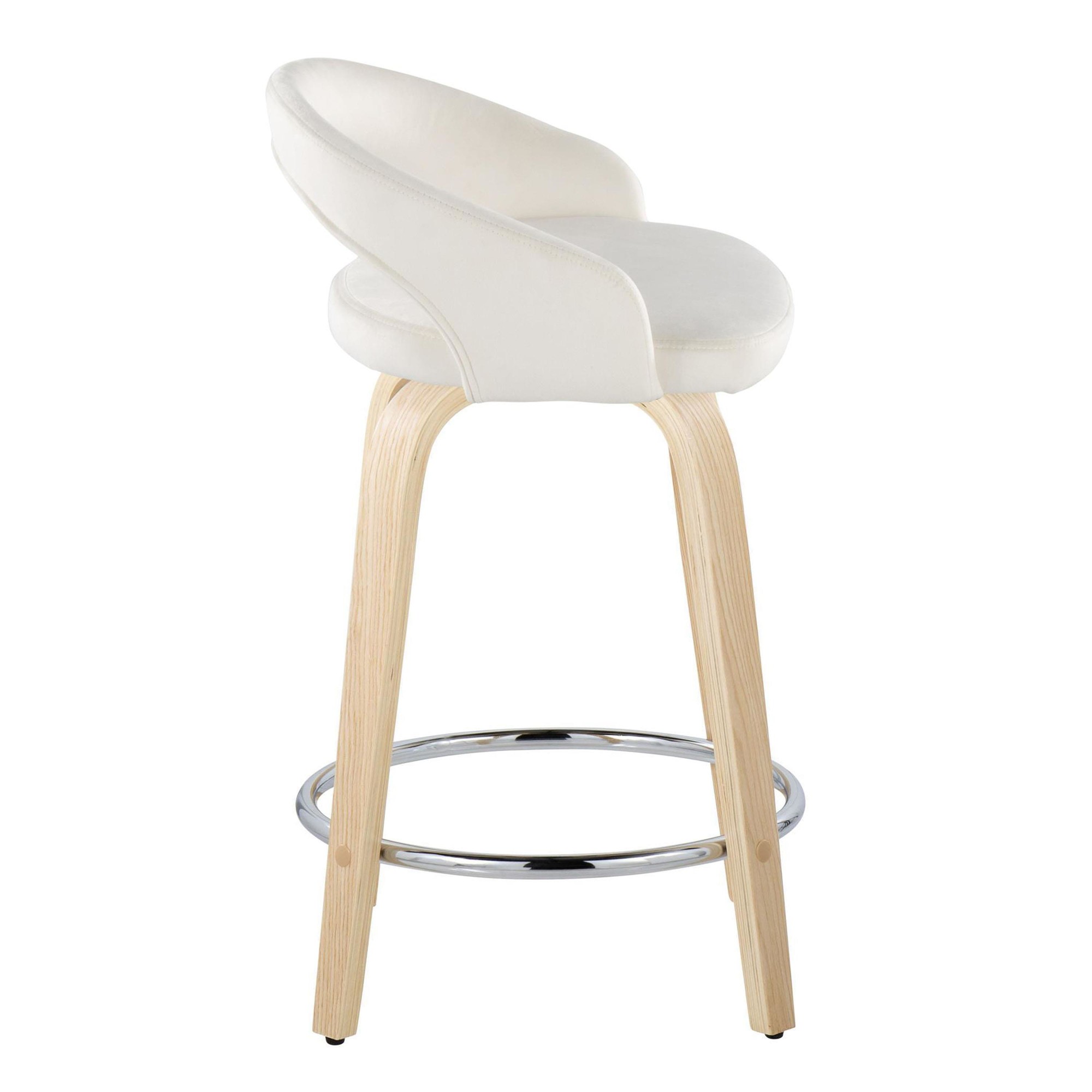Grotto-24-White-Velvet-Contemporary-Swivel-Counter-Stools-Set-of-2-4