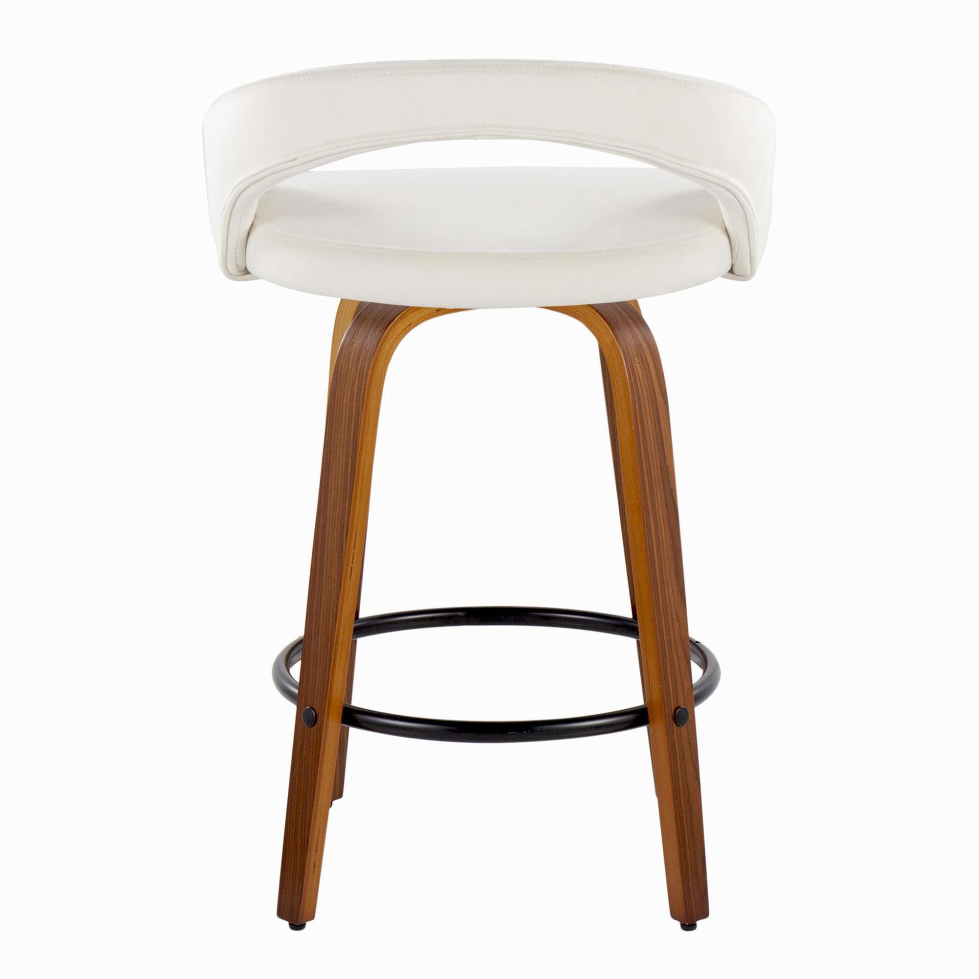 Grotto-26-Walnut-Wood-White-Velvet-Contemporary-Swivel-Stool-Set-of-2-4