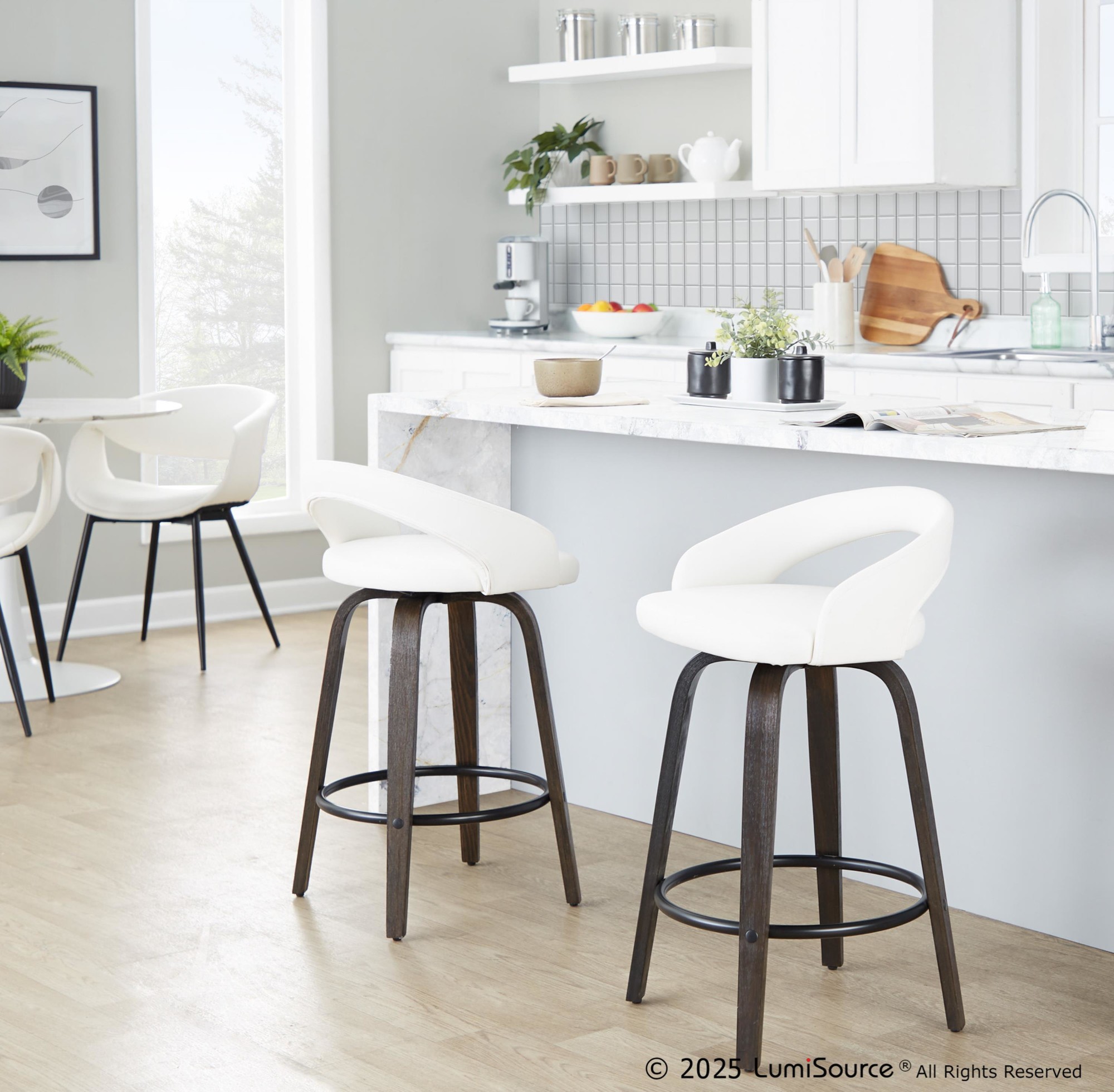 Grotto-26-White-Faux-Leather-Contemporary-Swivel-Stool-Set-of-2-1