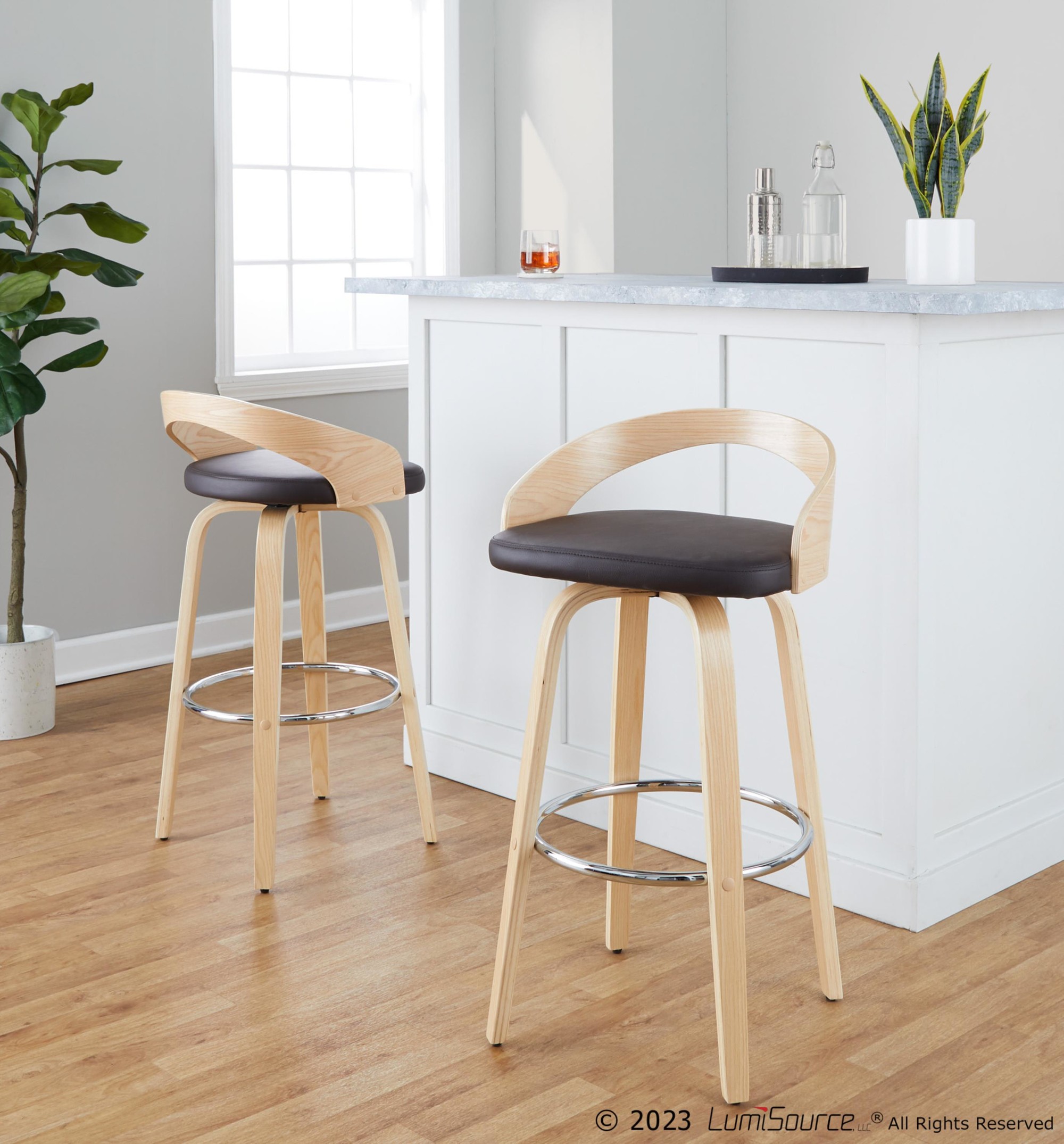 Grotto-30-Contemporary-Brown-Swivel-Barstools-Set-of-2-2