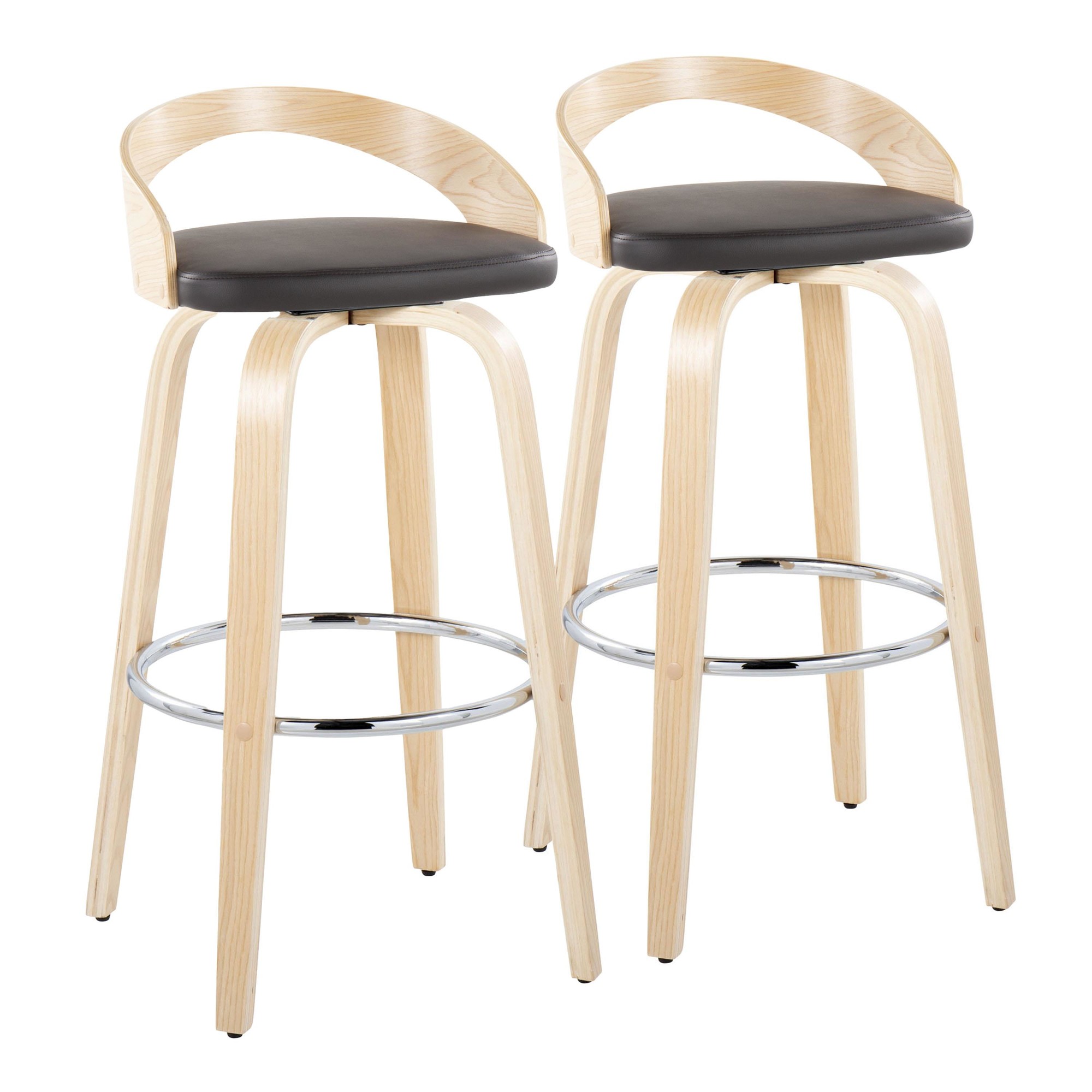 Grotto-30-Contemporary-Brown-Swivel-Barstools-Set-of-2-4