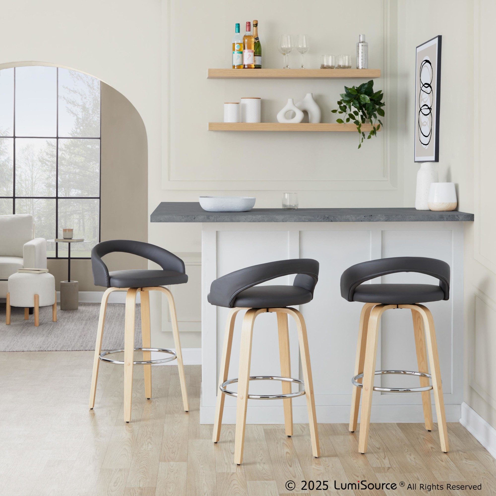 Grotto-30-Contemporary-Grey-Faux-Leather-Swivel-Barstools-Set-of-2