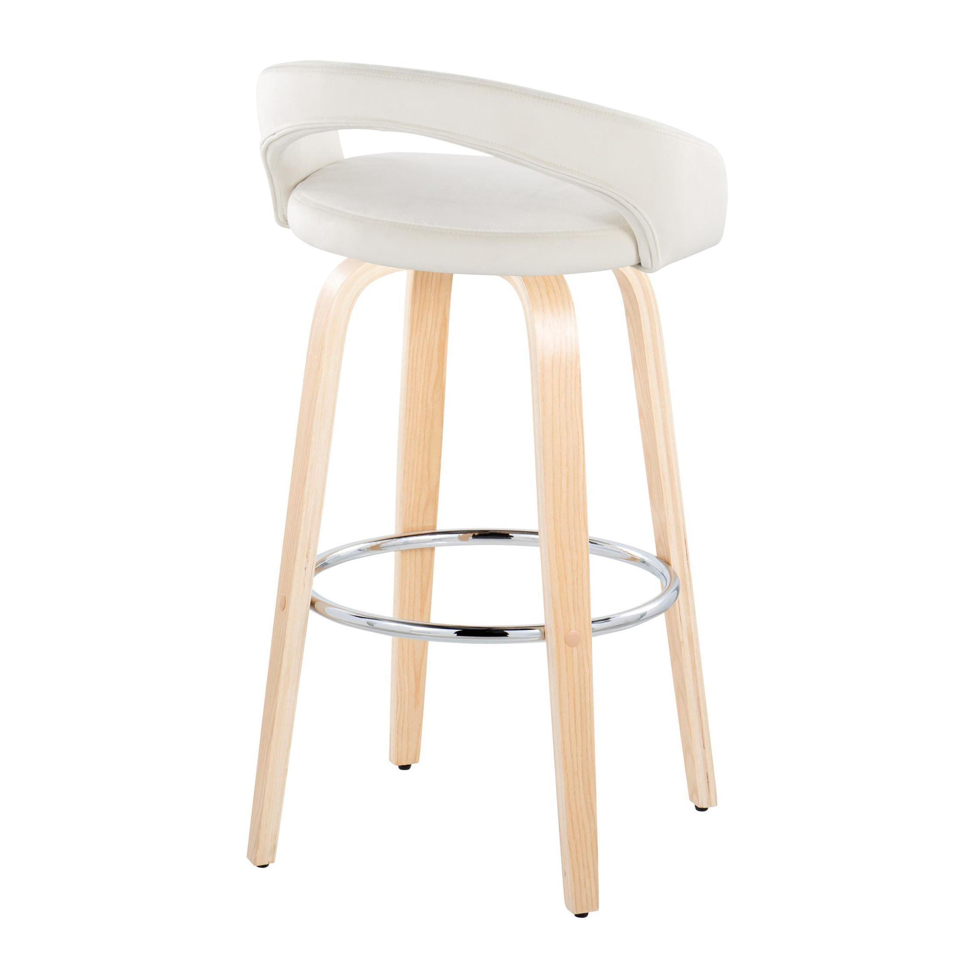 Grotto-30-Inch-Contemporary-White-Velvet-Swivel-Barstools-Set-of-2-5