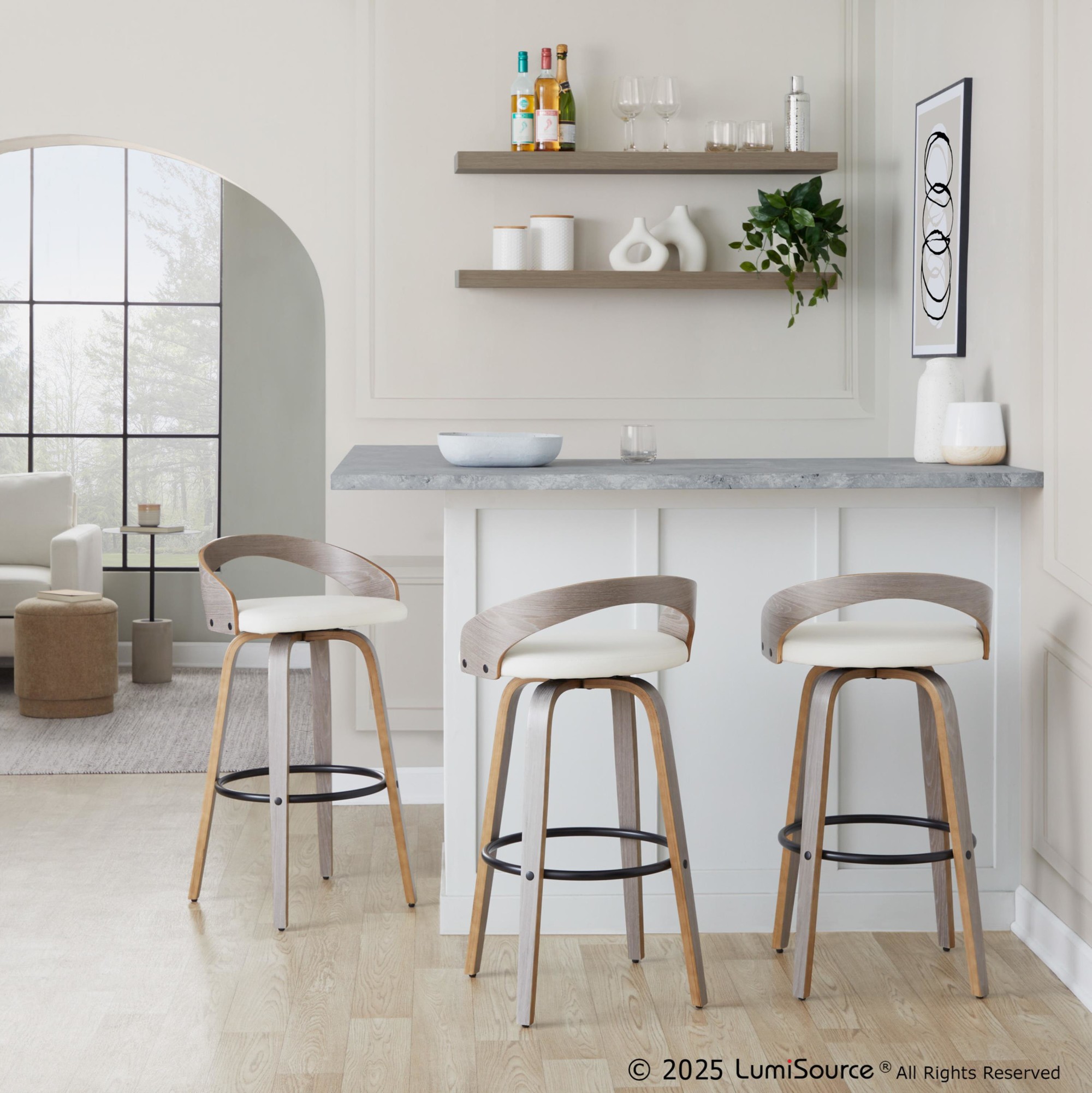 Grotto-30-Inch-Light-Grey-Contemporary-Swivel-Barstools-Set-of-2