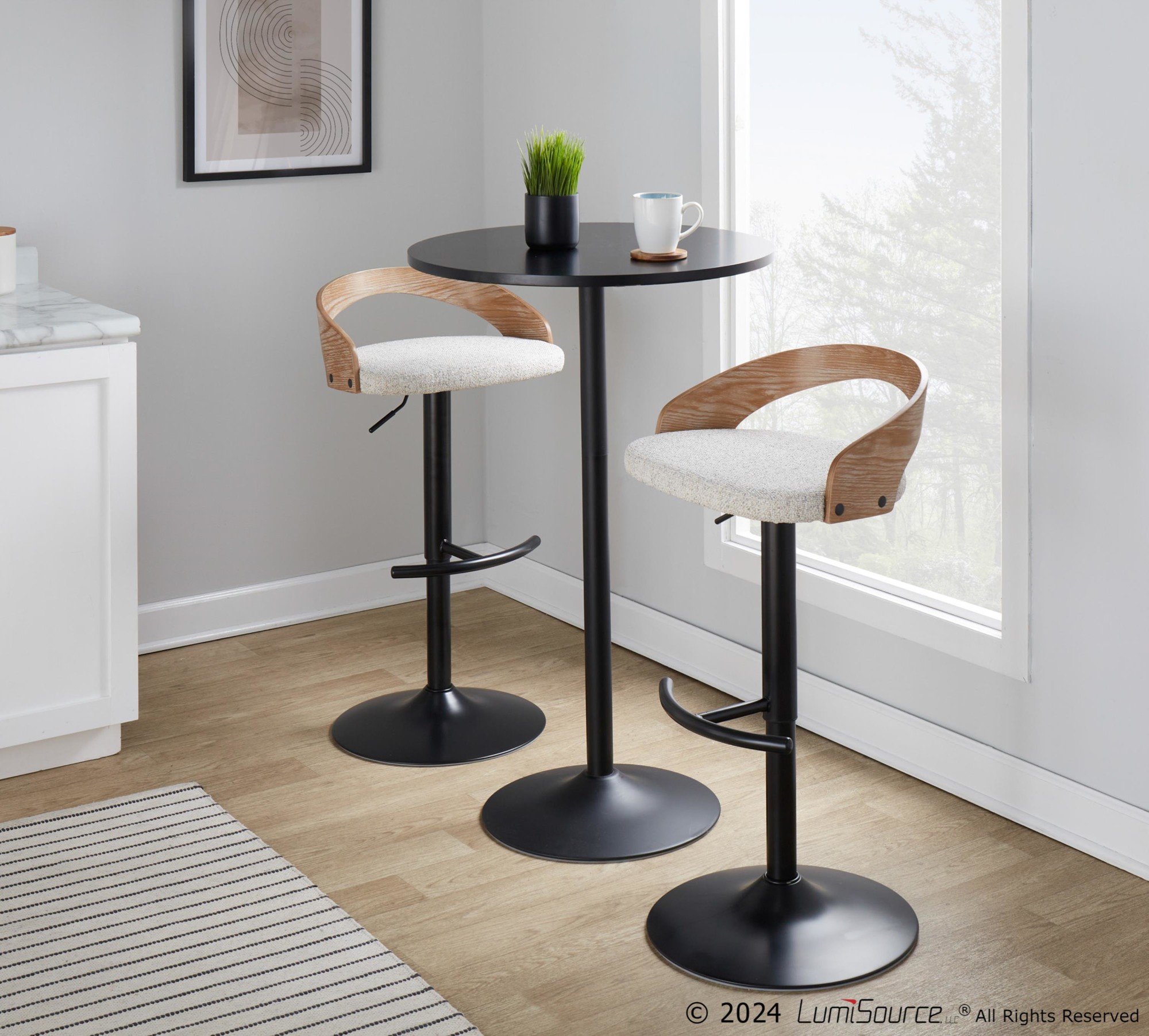 Grotto-Adjustable-Oat-Fabric-Swivel-Contemporary-Barstools-Set-of-2-1