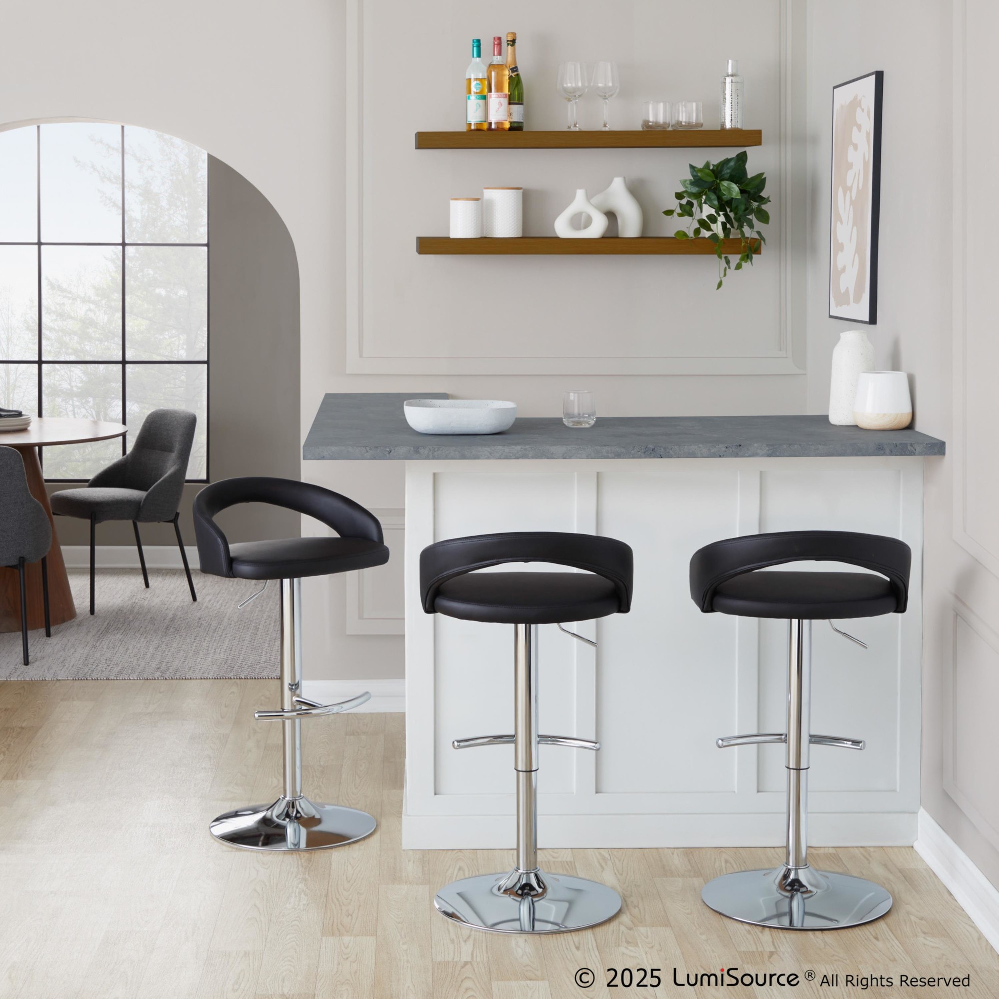 Grotto-Black-Faux-Leather-Chrome-Contemporary-Barstools-Set-of-2-1
