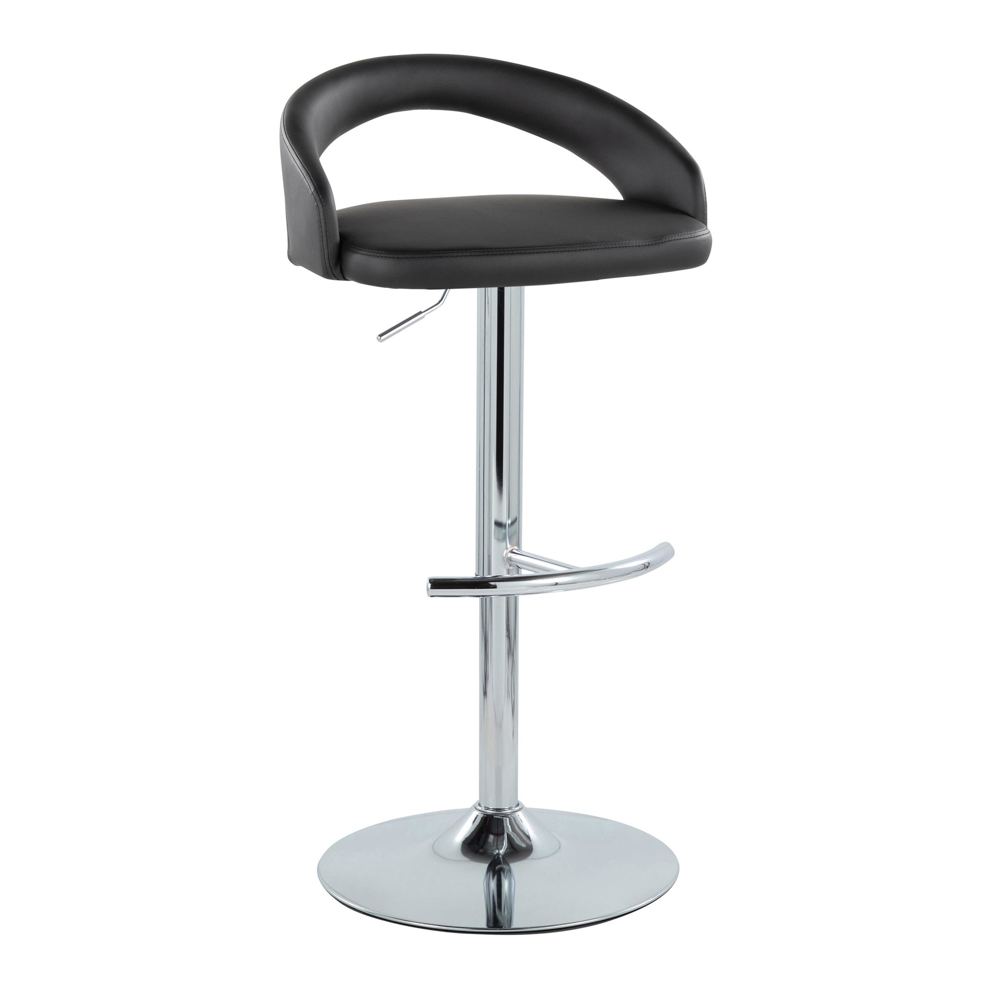 Grotto-Black-Faux-Leather-Chrome-Contemporary-Barstools-Set-of-2-3