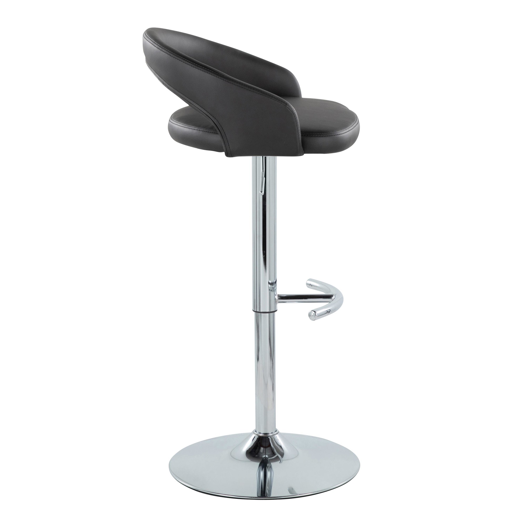 Grotto-Black-Faux-Leather-Chrome-Contemporary-Barstools-Set-of-2-4