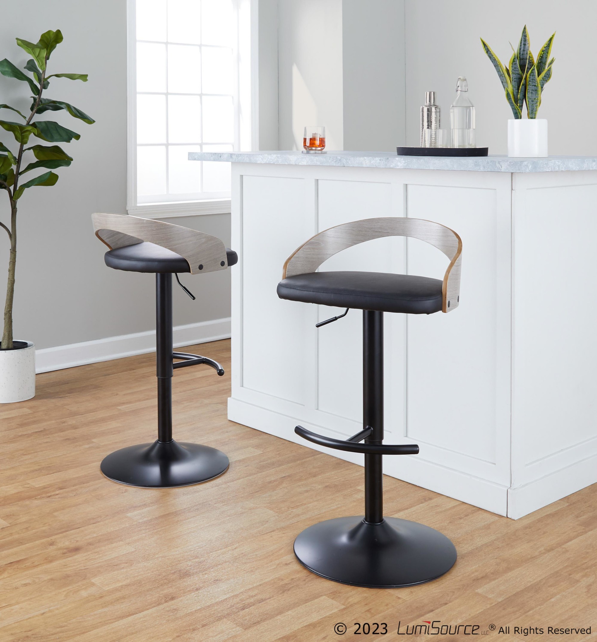 Grotto-Black-Faux-Leather-Contemporary-Adjustable-Barstool-Set-of-2-1